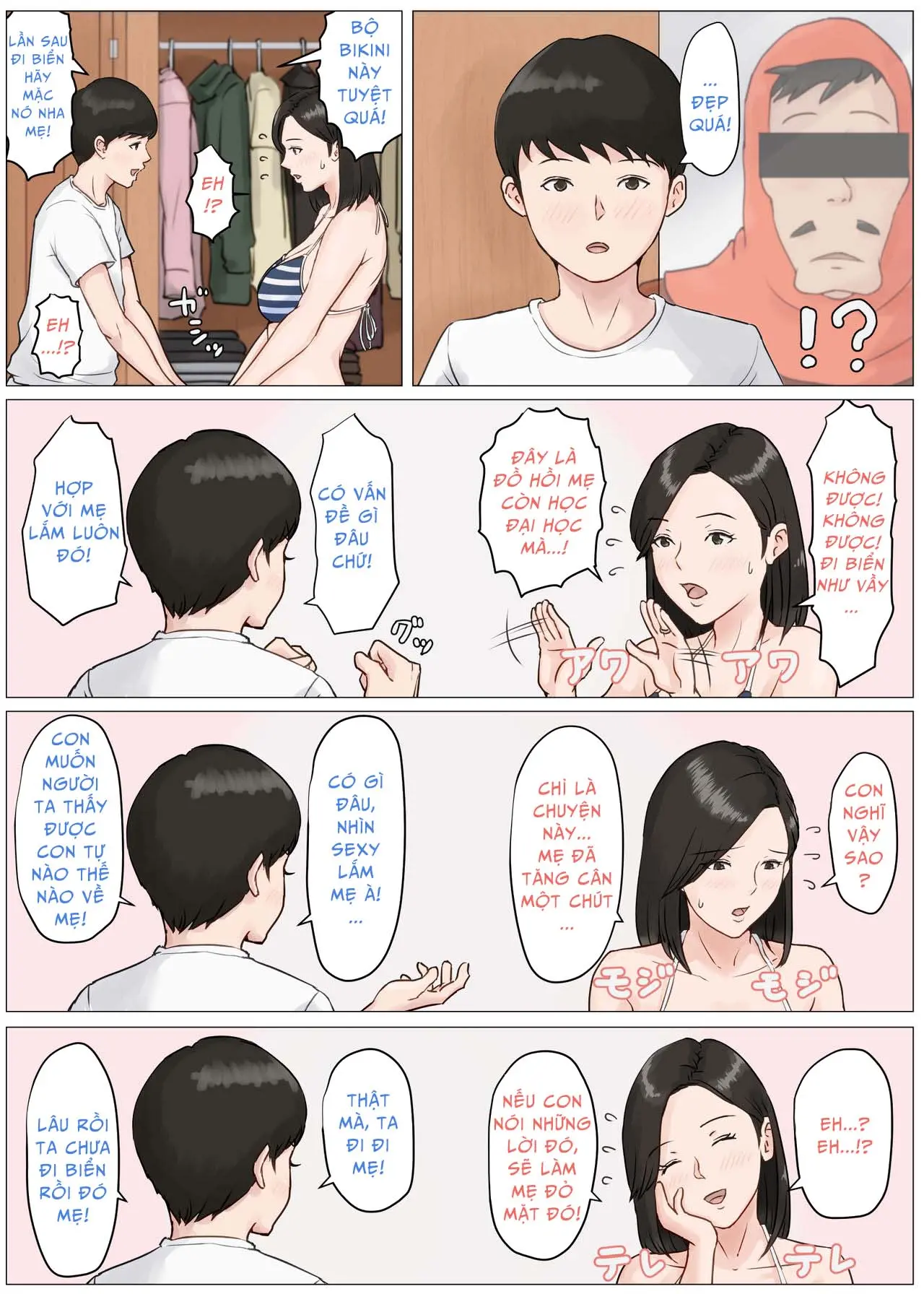 HentaiVN.net - Ảnh 28 - Zoku Kaa-san Ja Nakya Dame Nan Da!! - Chap 3