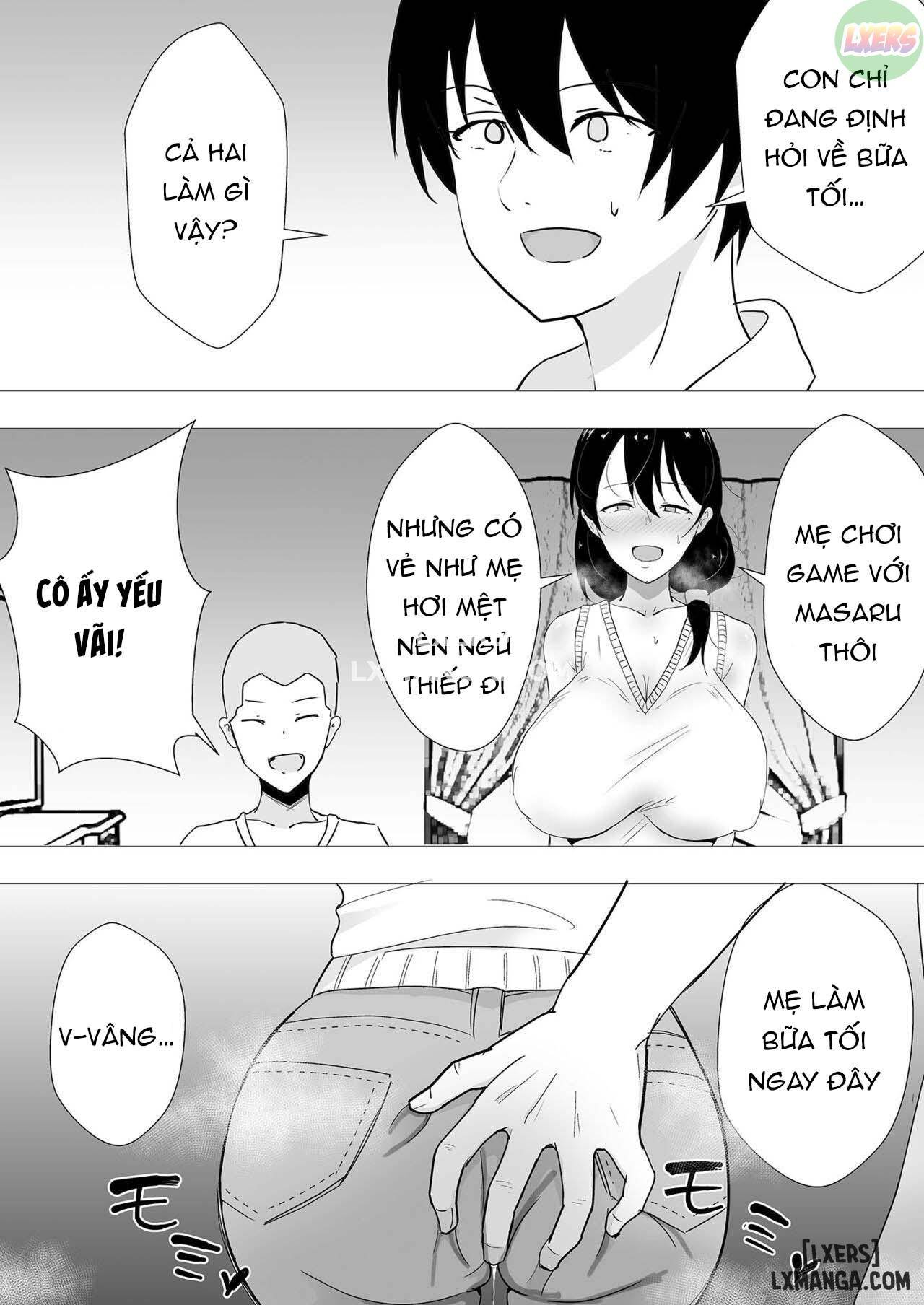 HentaiVN.net - Ảnh 26 - TomoKano Kaa-chan~ Daisuki na Ore no Hahaoya wa Aho na Shinyuu no Kanojo~ [My Mom Is My Friend's Girlfriend] - Chapter 2 END