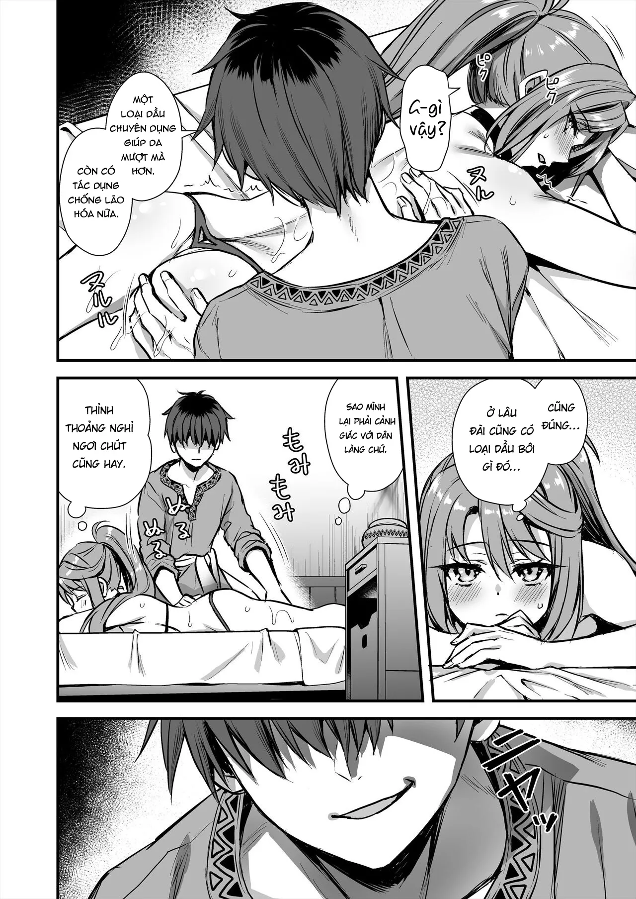 HentaiVN.net - Ảnh 27 - Để mắt đến nàng Elf nóng bỏng ở thế giới khác - Chap 7
