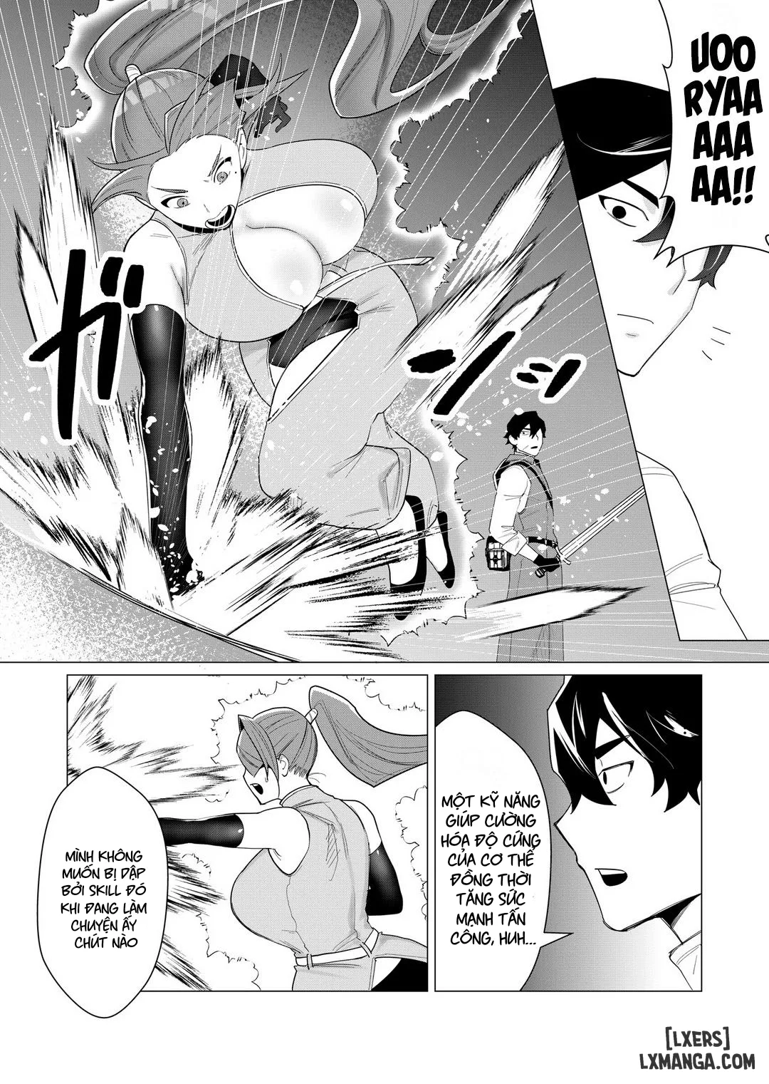 HentaiVN.net - Ảnh 27 - Vị Anh Hùng Muốn “Vợ Người Ta” Làm Phần Thưởng - Chap 2 : Dũng Sĩ x Võ Sư