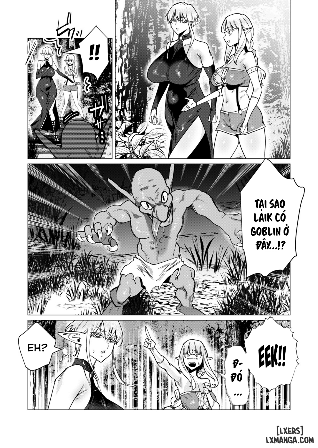 HentaiVN.net - Ảnh 27 - Vị Anh Hùng Muốn “Vợ Người Ta” Làm Phần Thưởng - Chap 15 : Dũng Sĩ và lời nguyền Dark Elf (Phần 2)