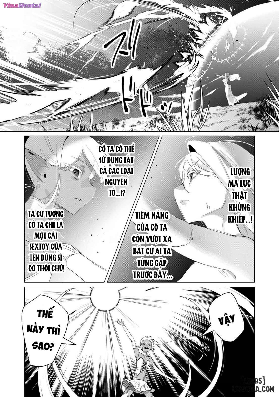 HentaiVN.net - Ảnh 27 - Vị Anh Hùng Muốn “Vợ Người Ta” Làm Phần Thưởng - Chap 18 : Dũng Sĩ và lời nguyền Dark Elf (Phần 5)