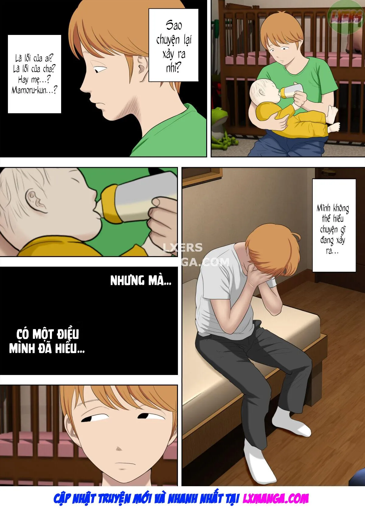 HentaiVN.net - Ảnh 27 - Manbiki Mama to Tencho no Musuko [Shoplifting Mom And Store Manager's Son] - Chap 5