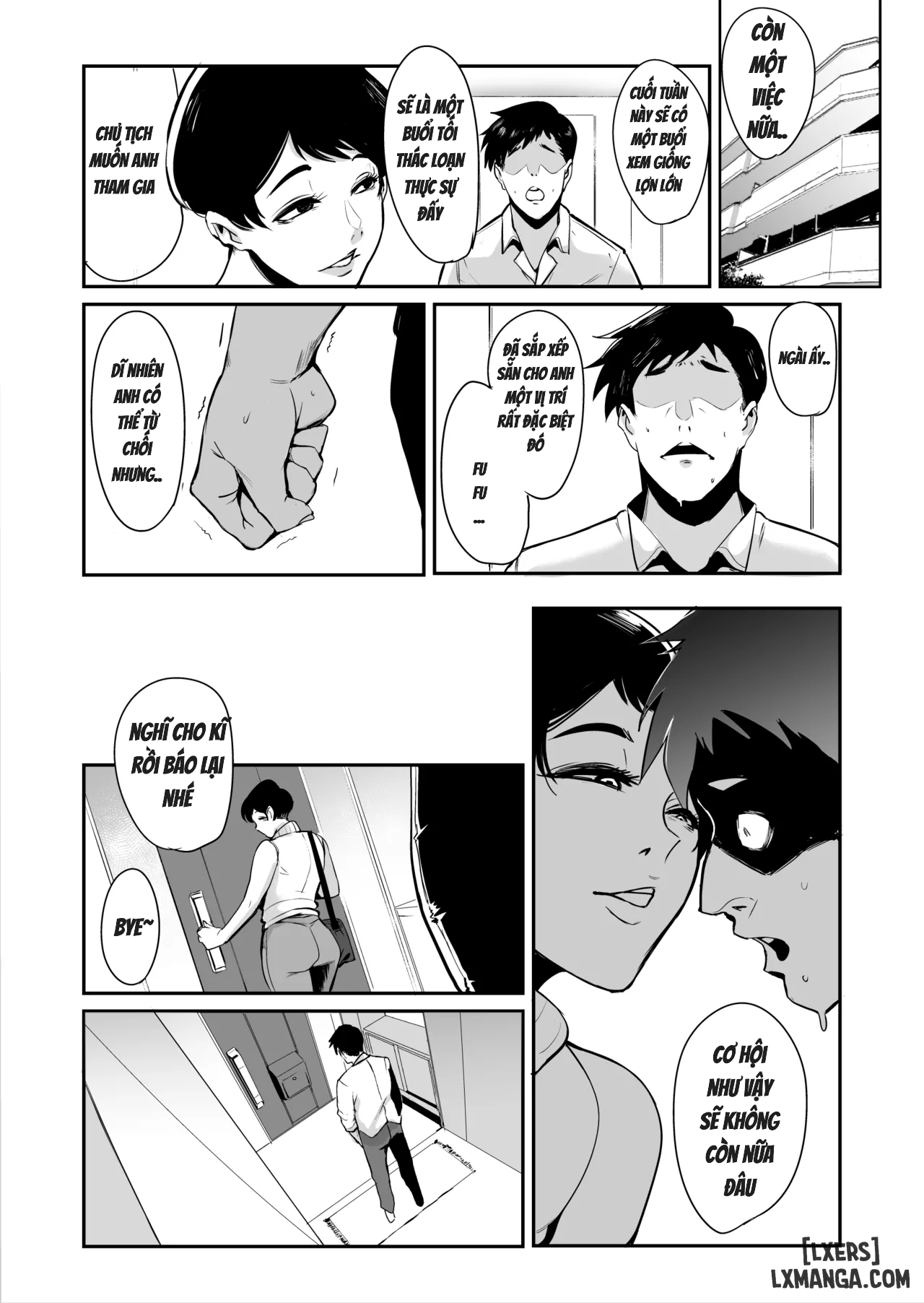 HentaiVN.net - Ảnh 27 - Những con vợ heo nái mang mặt nạ bú cu - Chap 3