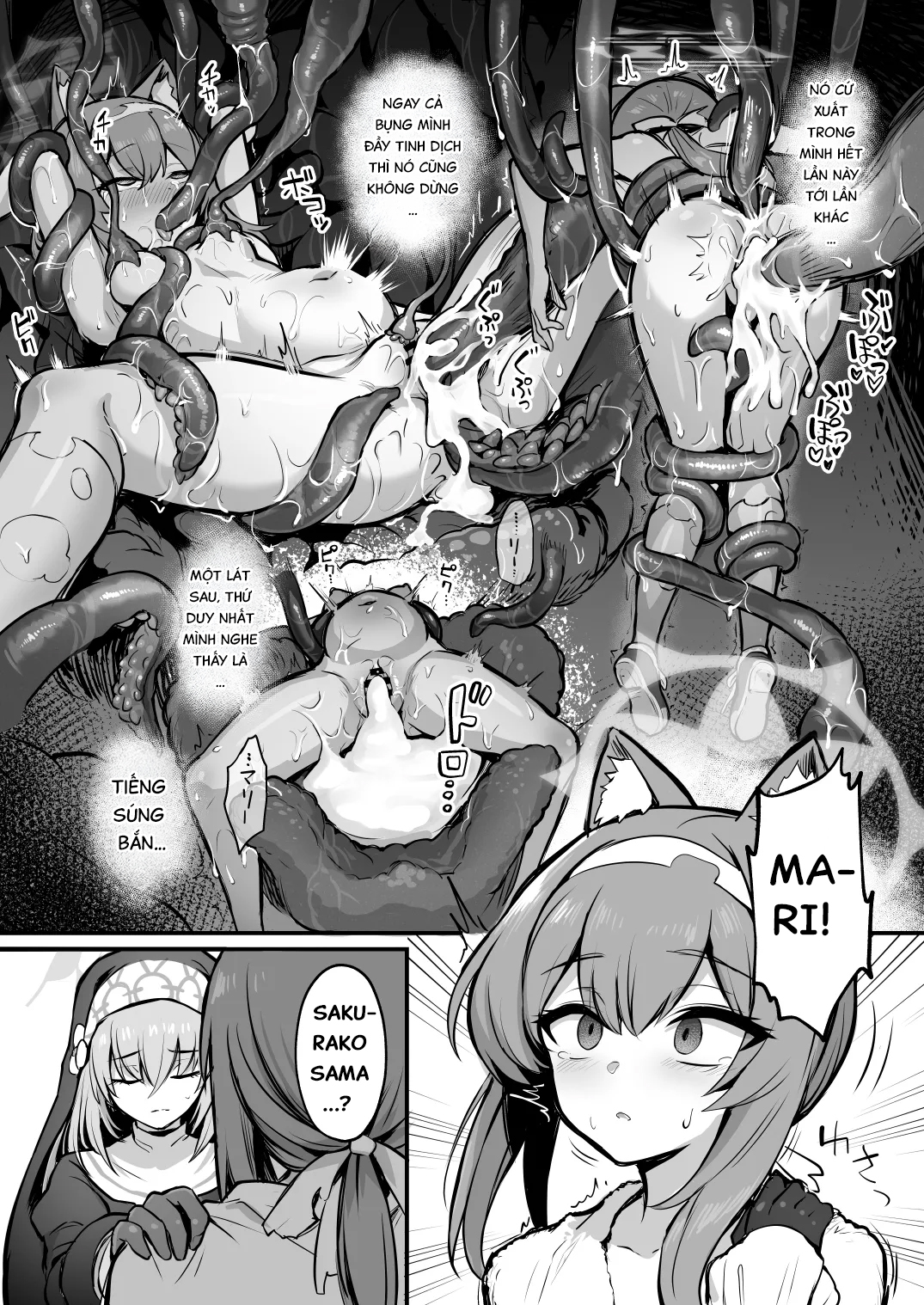 HentaiVN.net - Ảnh 55 - Mari bị xúc tu tha hoá - Chap 2