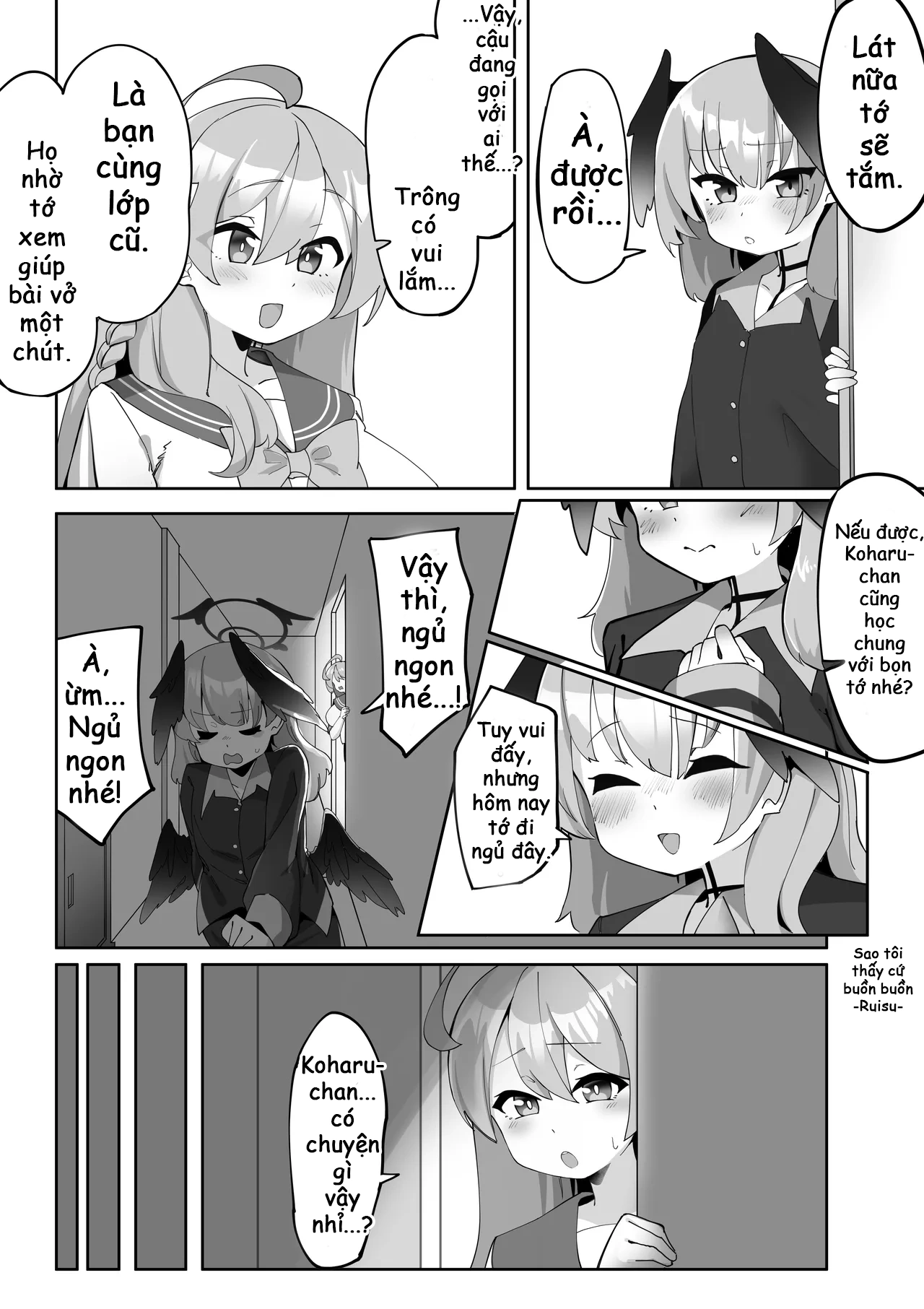 HentaiVN.net - Ảnh 28 - Futanari Koharu-chan vs Hanako-chan Manga - Chap 2