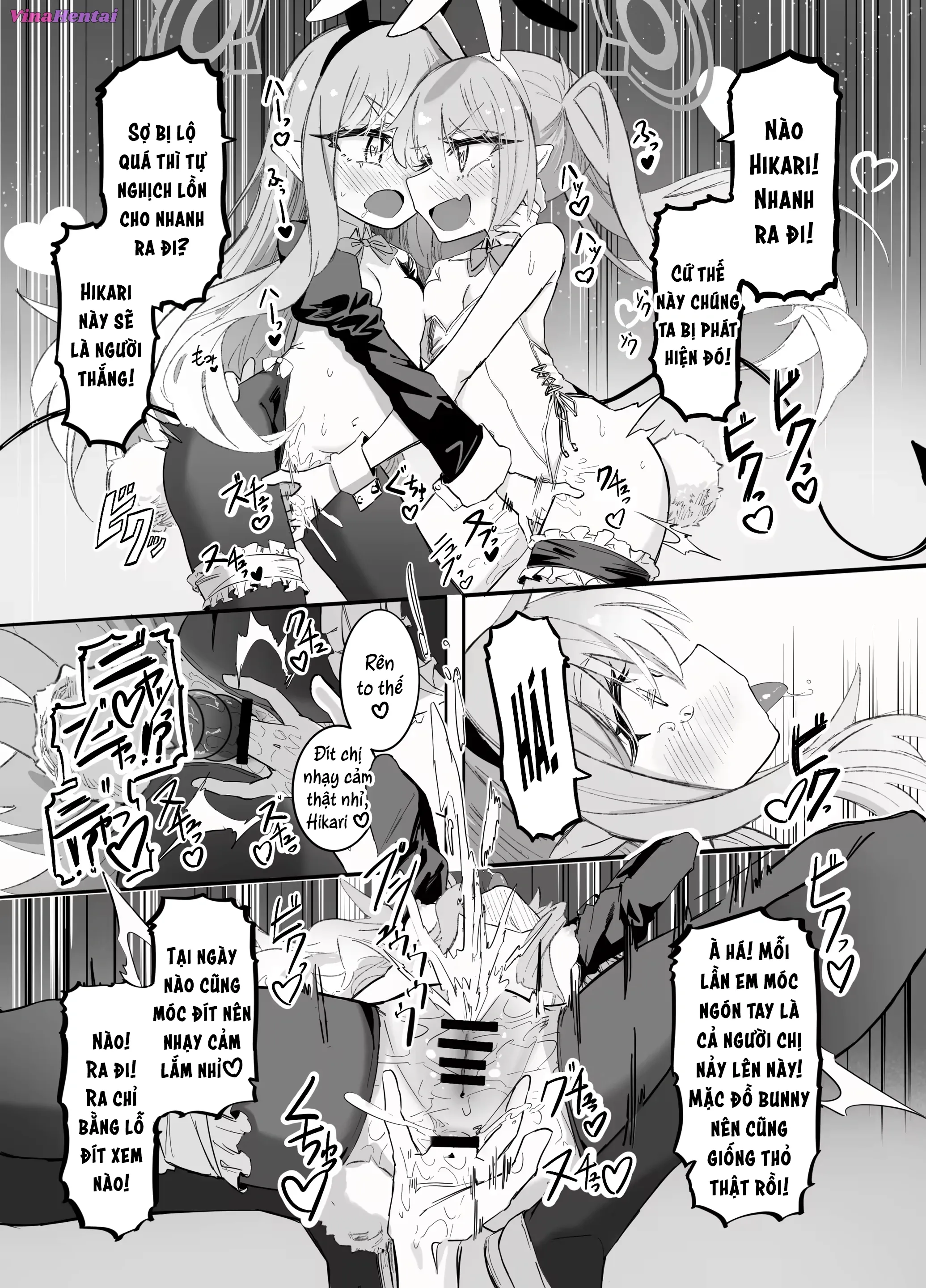 HentaiVN.net - Ảnh 28 - Nozomi Hikari & Đoàn Tàu Yuri Xình Xịch - Oneshot: Sếch Bùng Lổ