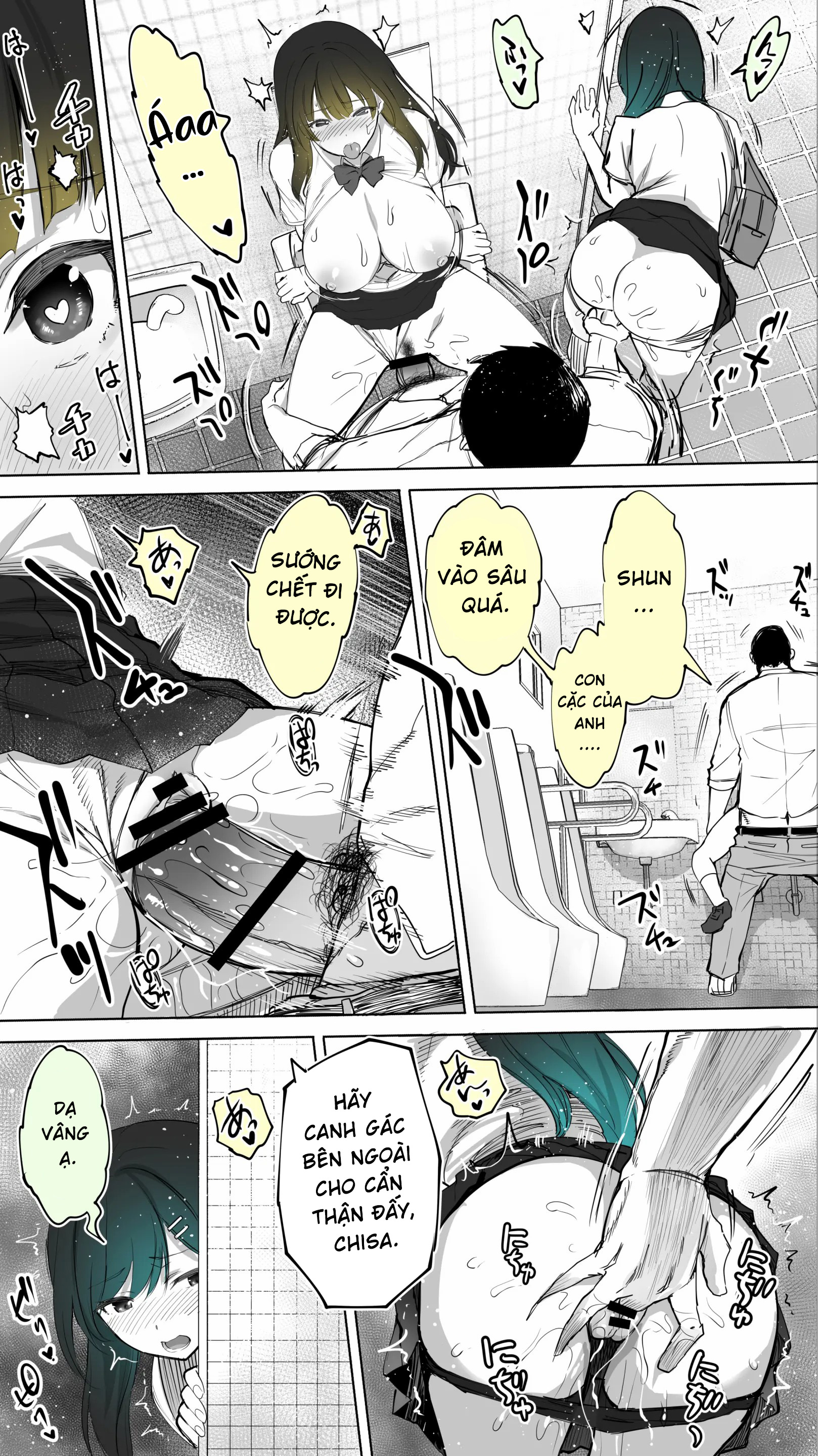 HentaiVN.net - Ảnh 27 - Jimoto no Hame Tomo. "Kinjo no Niransei Futago C, U" - Siuuu Phẩm