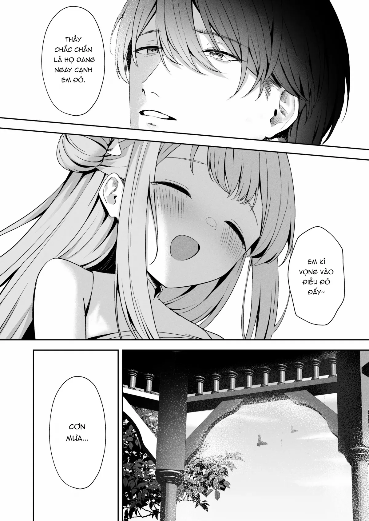 HentaiVN.net - Ảnh 27 - Tia nắng của khuyết trăng [Mikazuki no Pierce Hole; Pierce Hole of The Cresent Moon] - Oneshot