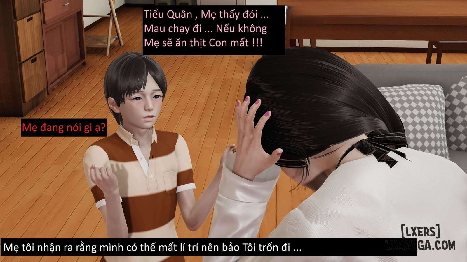 HentaiVN.net - Ảnh 27 - MẸ VÀ CON TRONG NGÀY TẬN THẾ - Chương 1.4