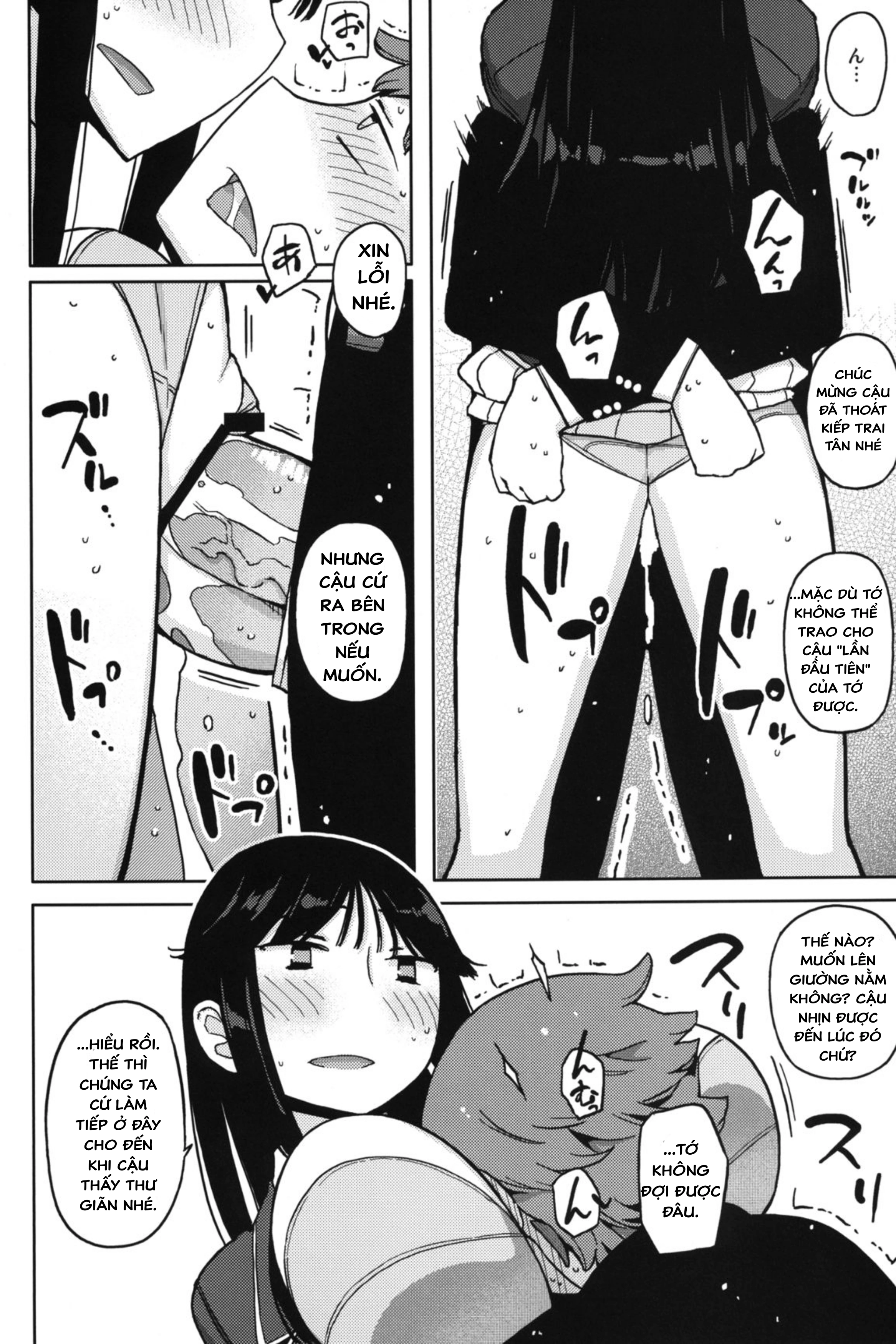 HentaiVN.net - Ảnh 28 - Nếu Anh Ấy Biến Thành Cô Ấy  - oneshot
