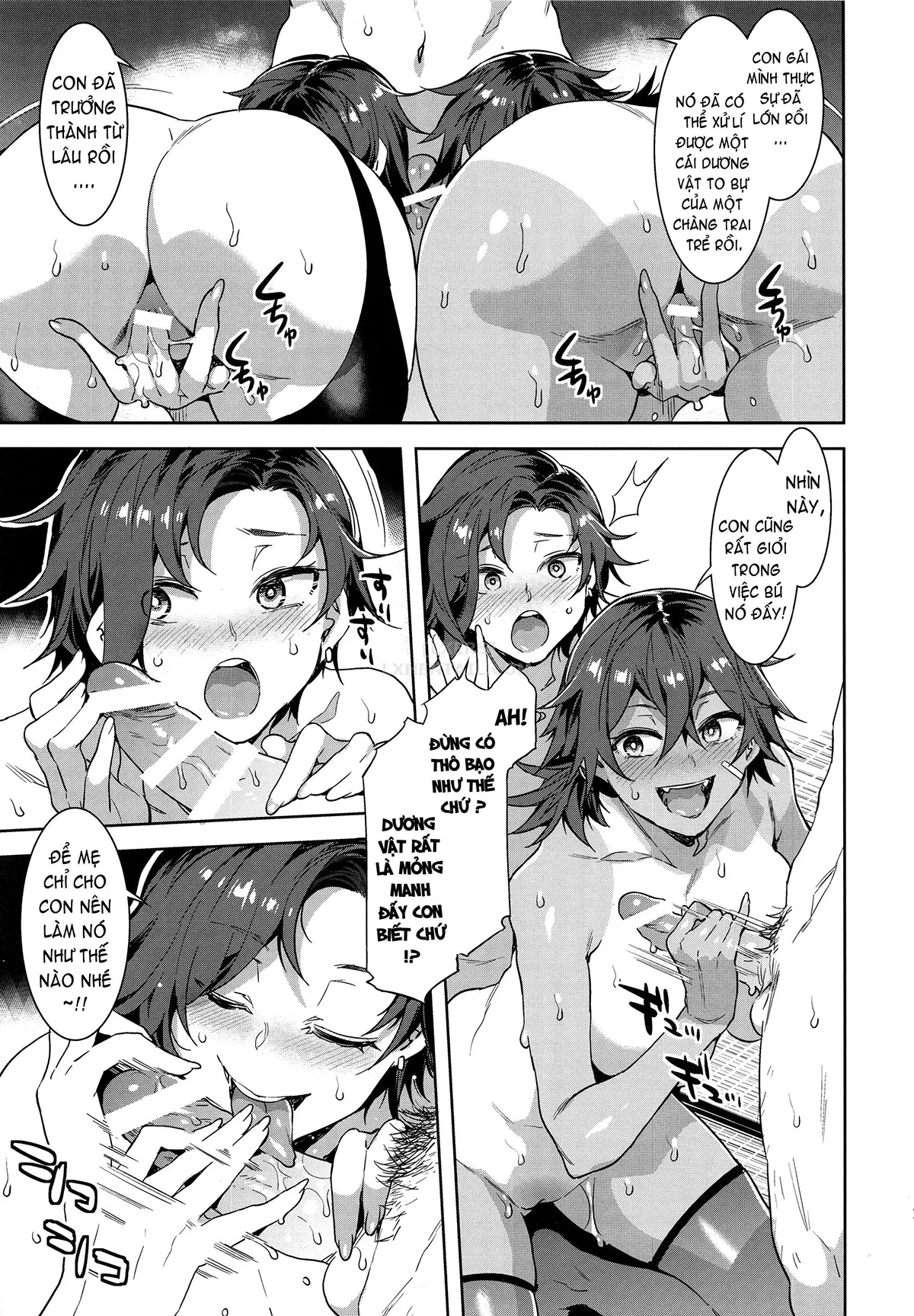HentaiVN.net - Ảnh 26 - Teisou Kannen Zero No Onna Tomodachi - Chap 2 and her Mom