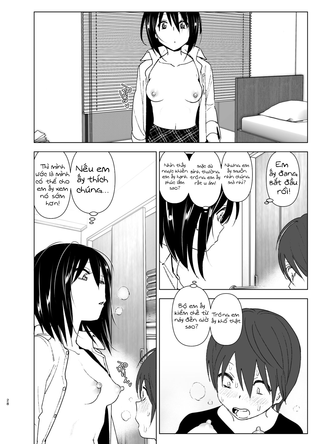 HentaiVN.net - Ảnh 28 - Em muốn ở lại với chị [Itsushika Ibasho ga Kasanatte] - Phần Đầu