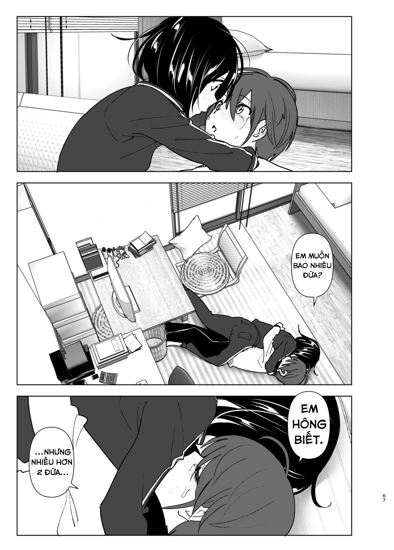 HentaiVN.net - Ảnh 28 - Em muốn ở lại với chị [Itsushika Ibasho ga Kasanatte] - Phần Cuối