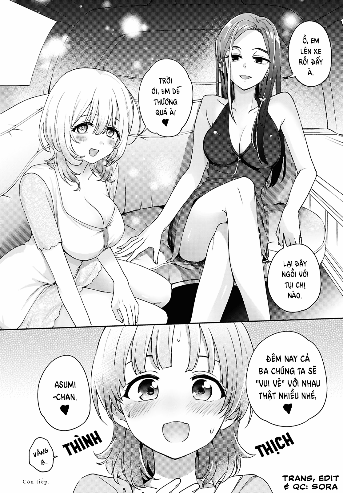 HentaiVN.net - Ảnh 27 - Asumi-chan có hứng thú với Nhà thổ Bách hợp! - Đêm 24