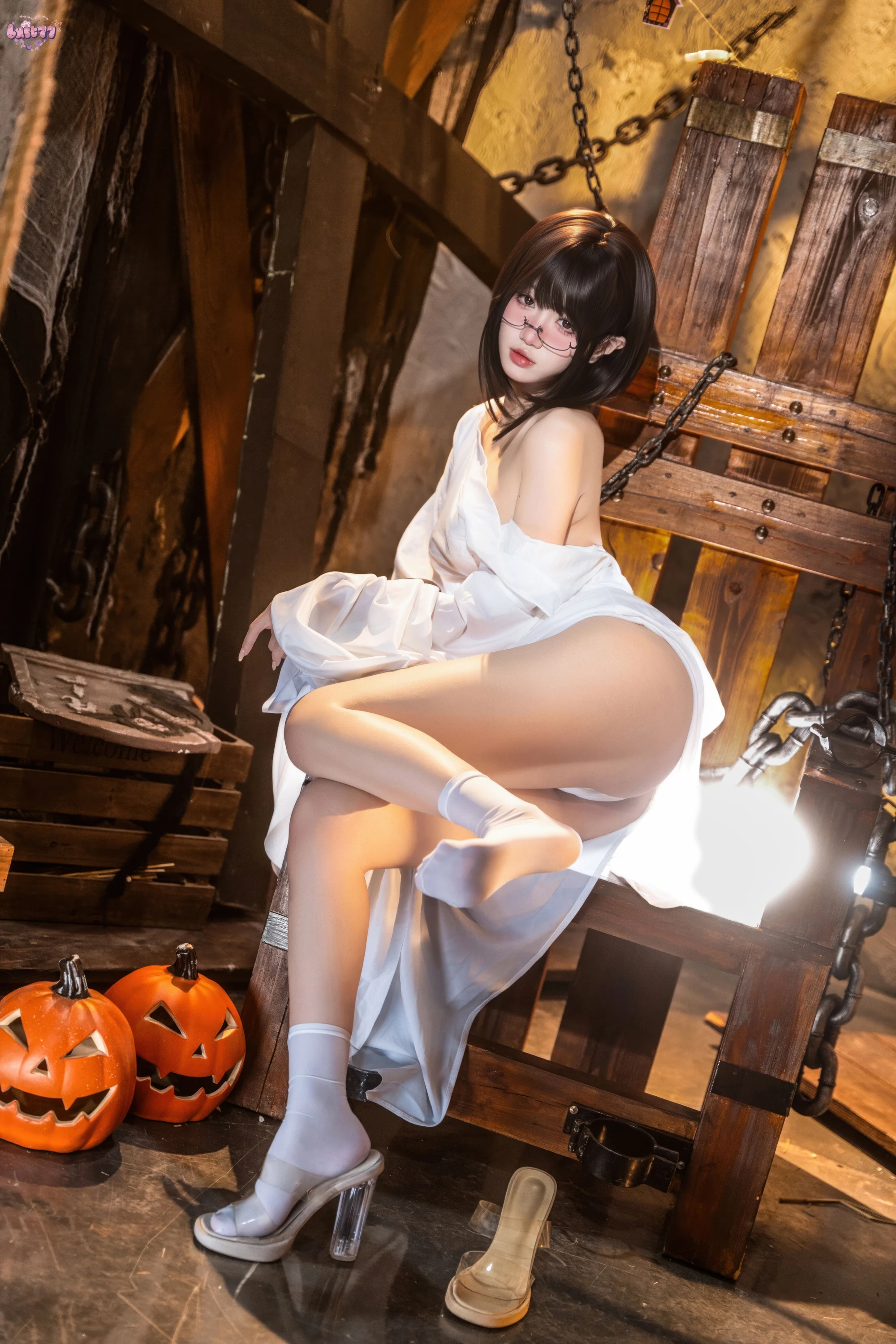 HentaiVN.net - Ảnh 27 - Thất Thất phải ngoan nhé: Cô nàng hồn ma - Oneshot