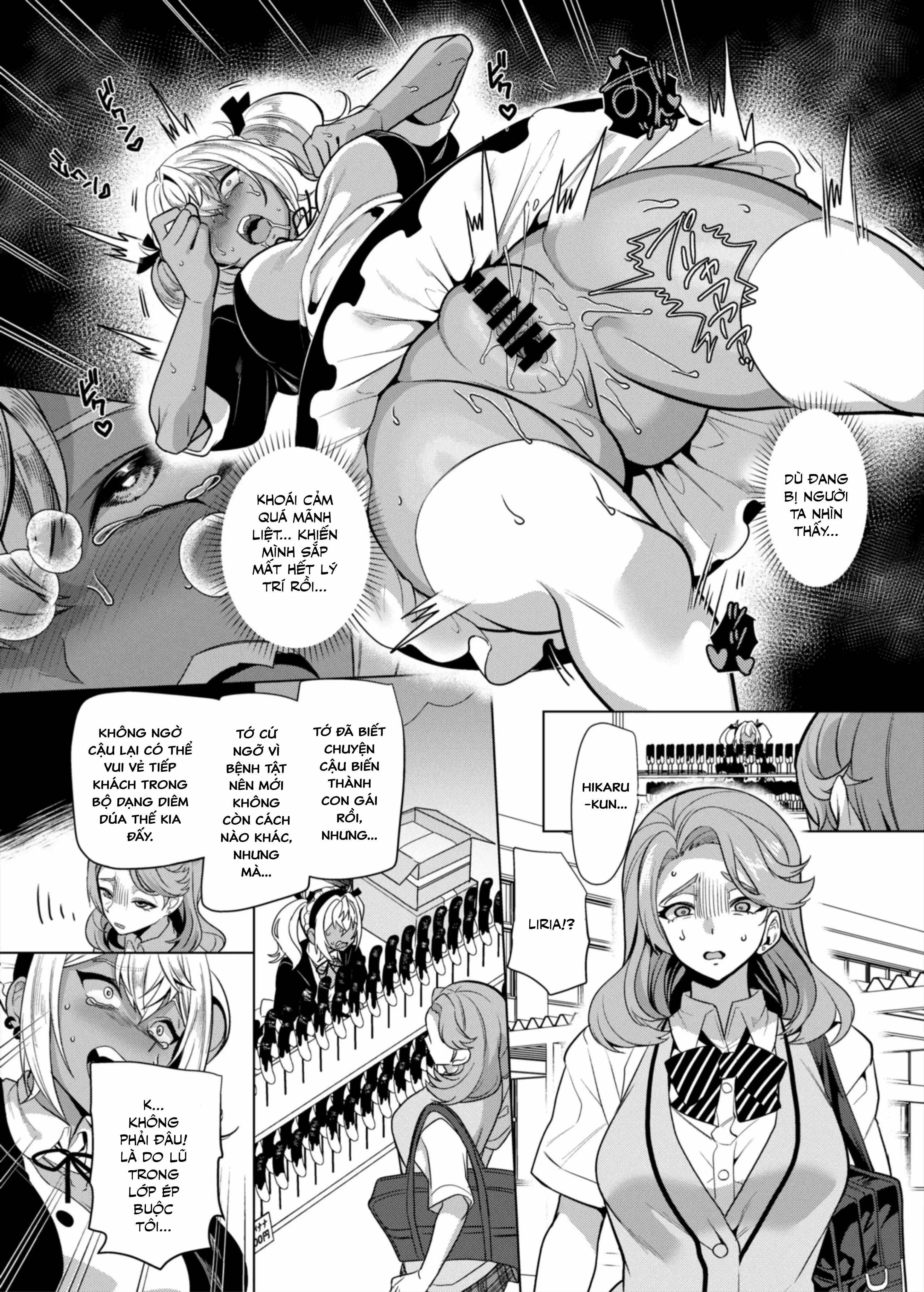 HentaiVN.net - Ảnh 28 - Takahama-Kun ♀(hóa nữ) Hoàn Toàn Nghe Lời Cô Bạn Gái Máu M - Oneshot(dài)