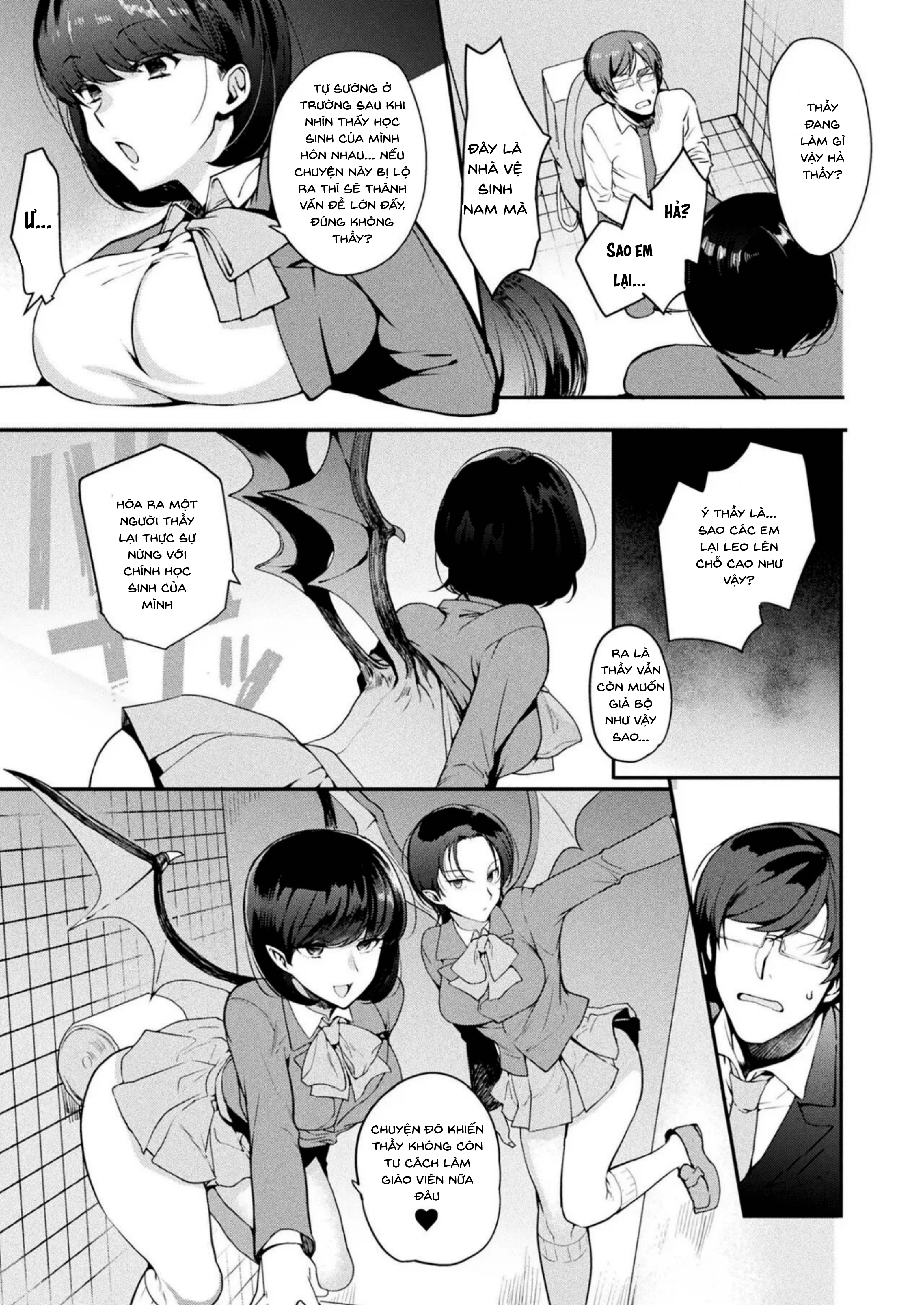 HentaiVN.net - Ảnh 6 - Người Thầy SUCCUBUS(TS Immoral Kouhen) - Chương 1