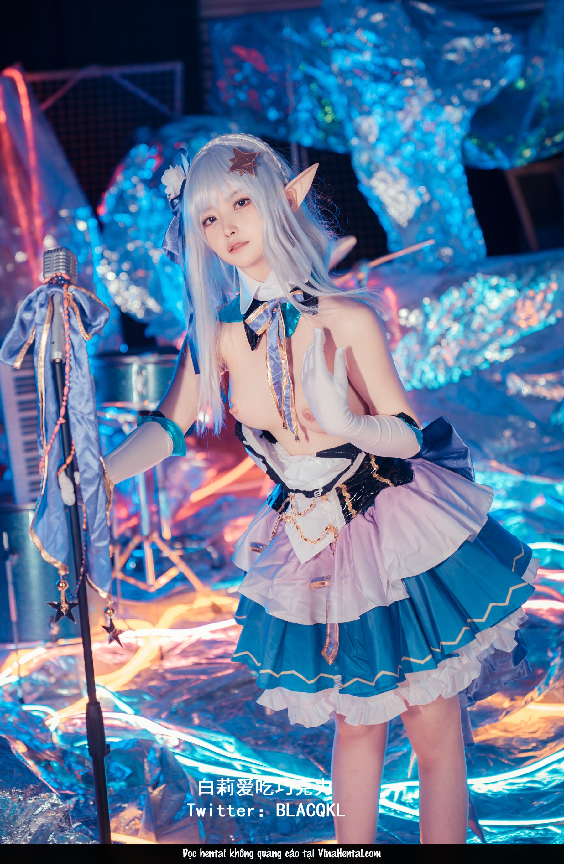 HentaiVN.net - Ảnh 29 - Cosplay Emilia - One shot
