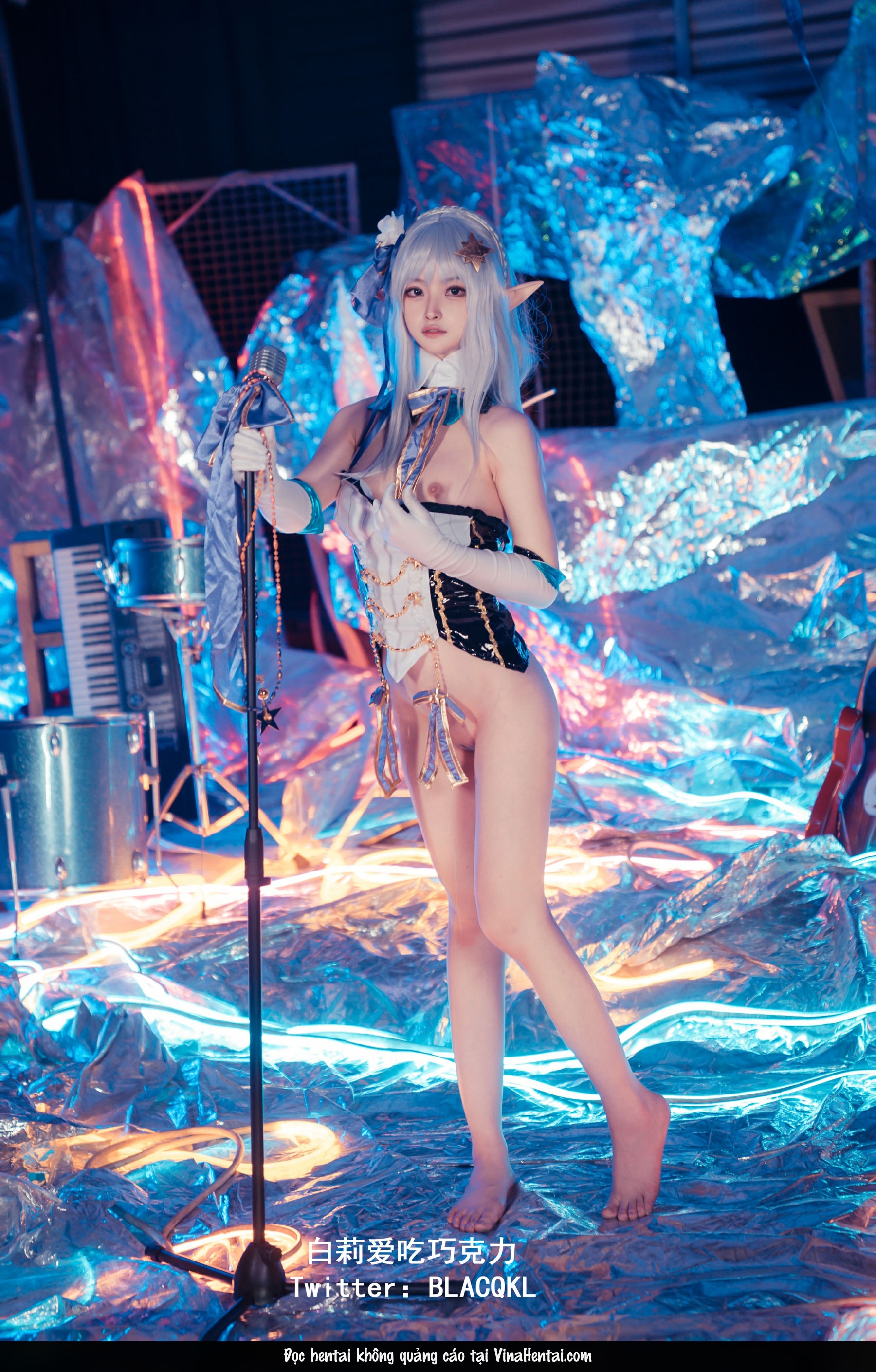 HentaiVN.net - Ảnh 40 - Cosplay Emilia - One shot