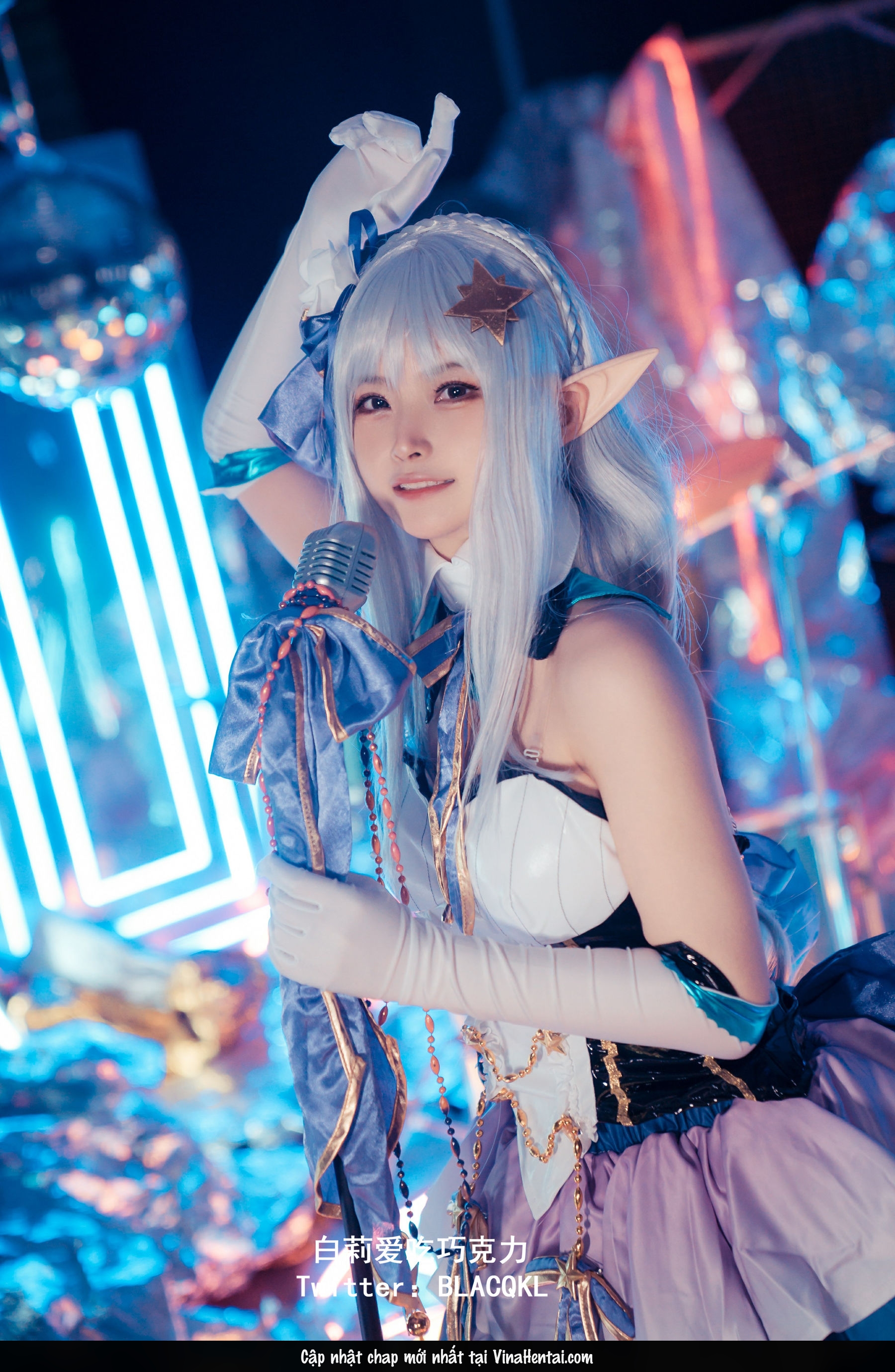 HentaiVN.net - Ảnh 4 - Cosplay Emilia - One shot