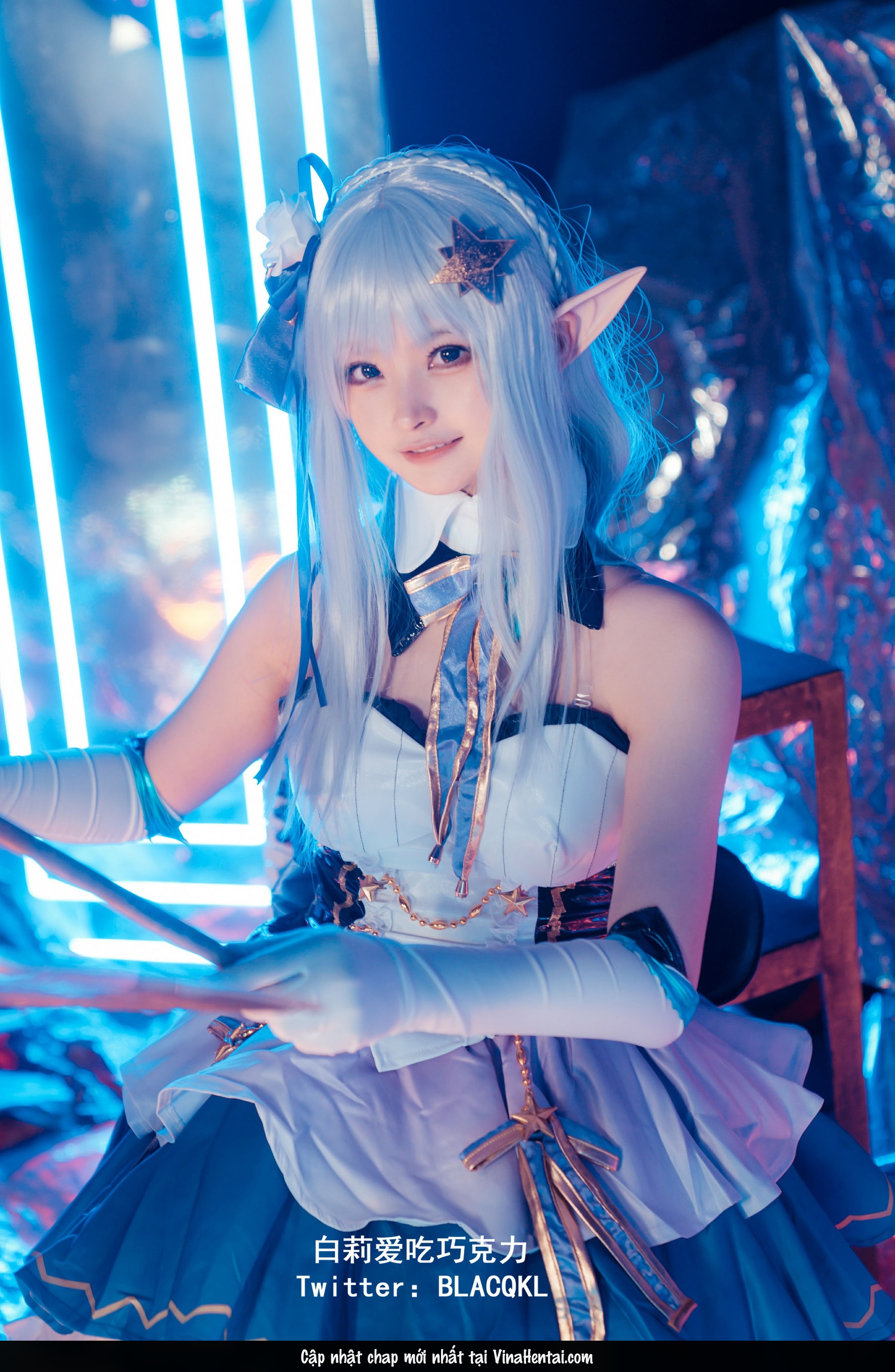 HentaiVN.net - Ảnh 14 - Cosplay Emilia - One shot