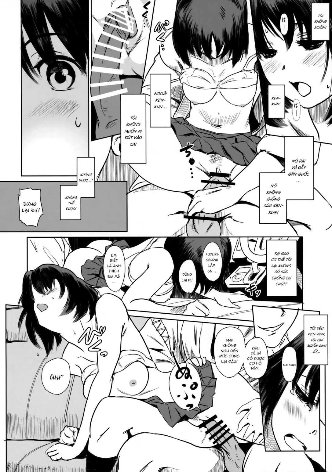 HentaiVN.net - Ảnh 28 - Tan vỡ một cuộc tình giữa mùa hè - Chap 1