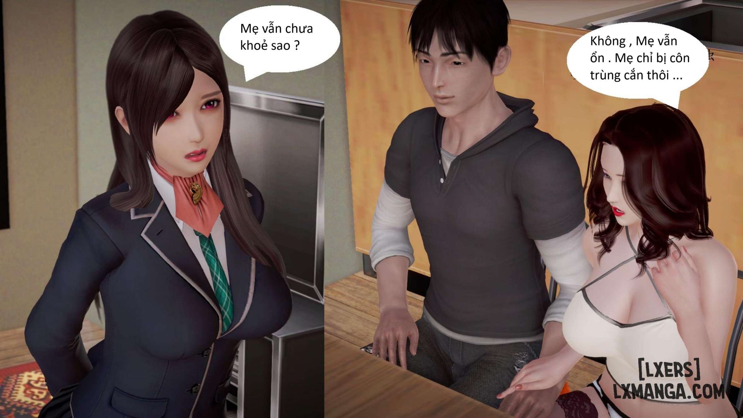 HentaiVN.net - Ảnh 28 - Cưỡng Hiếp Mẹ - Chương 5