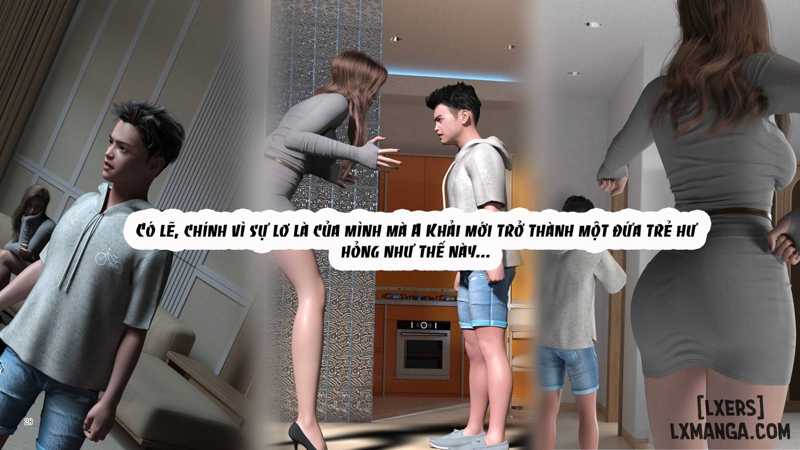 HentaiVN.net - Ảnh 28 - Kế Hoạch Chinh Phục Mẹ - Chương 3.1