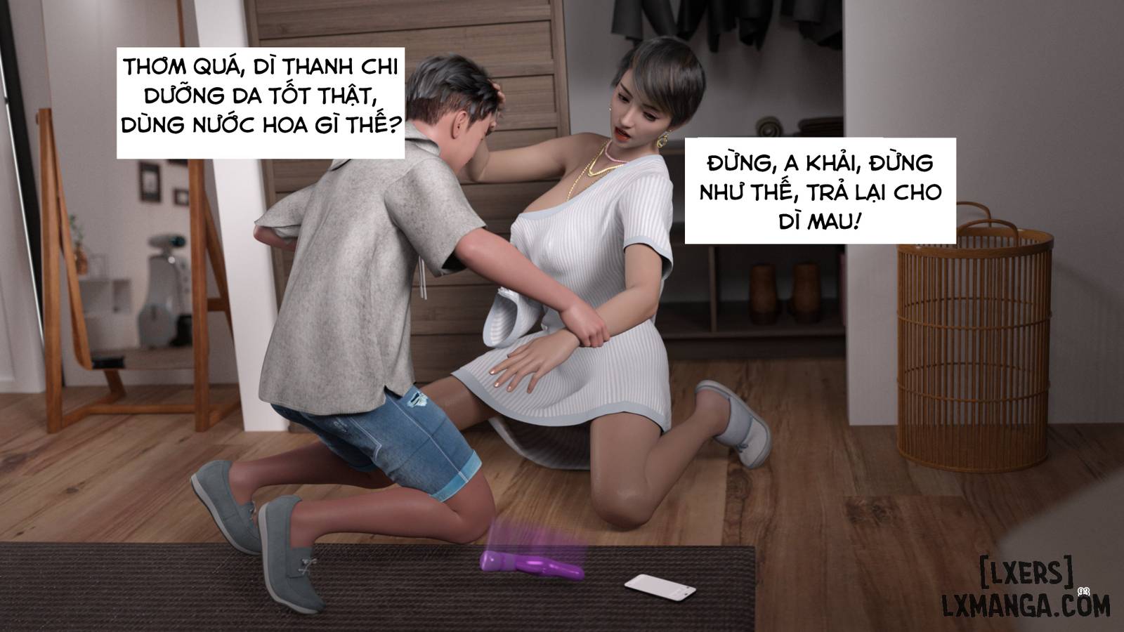 HentaiVN.net - Ảnh 28 - Kế Hoạch Chinh Phục Mẹ - Chương 3.2
