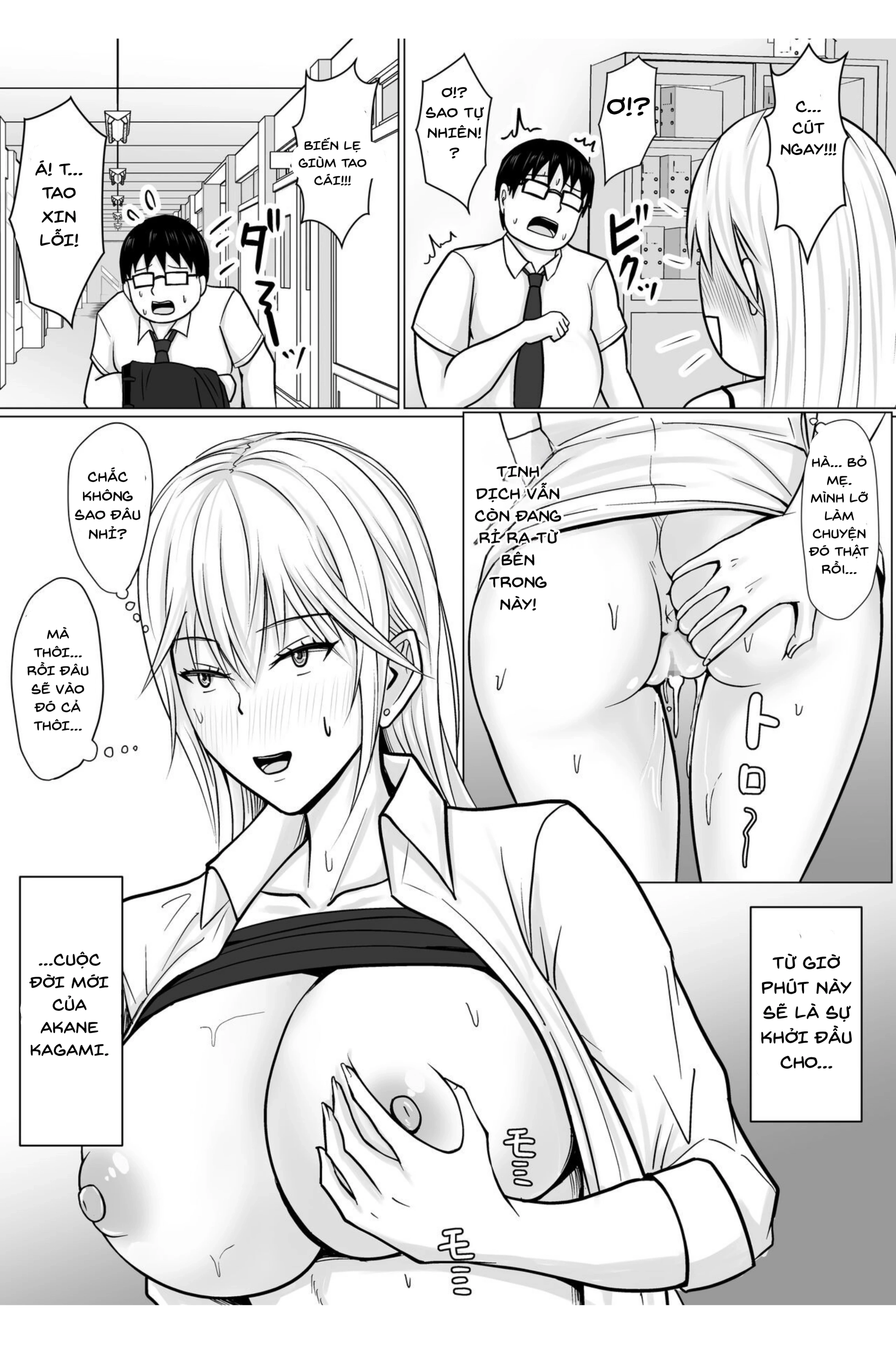 HentaiVN.net - Ảnh 29 - Tôi Nhập Hồn Vào Cô Nàng Yankee (Đầu Gấu) Trong Lớp - Chap 1