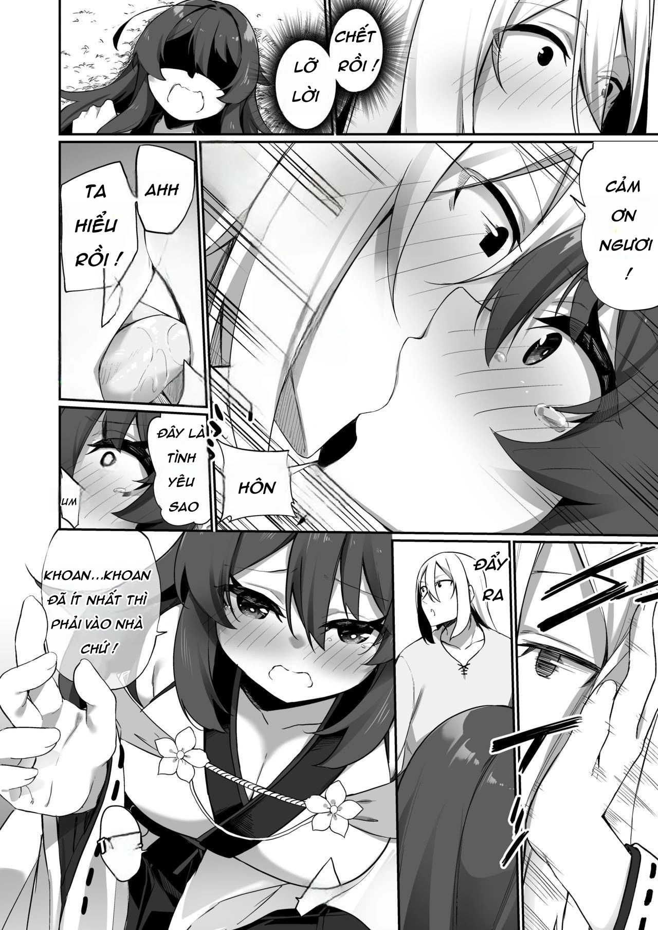 HentaiVN.net - Ảnh 29 - TS Miko-san wa Aragaitai! - Oneshot