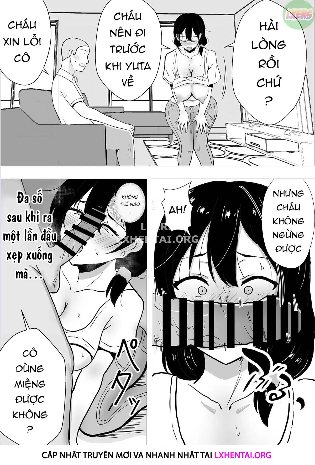 HentaiVN.net - Ảnh 28 - TomoKano Kaa-chan~ Daisuki na Ore no Hahaoya wa Aho na Shinyuu no Kanojo~ [My Mom Is My Friend's Girlfriend] - Chap 1