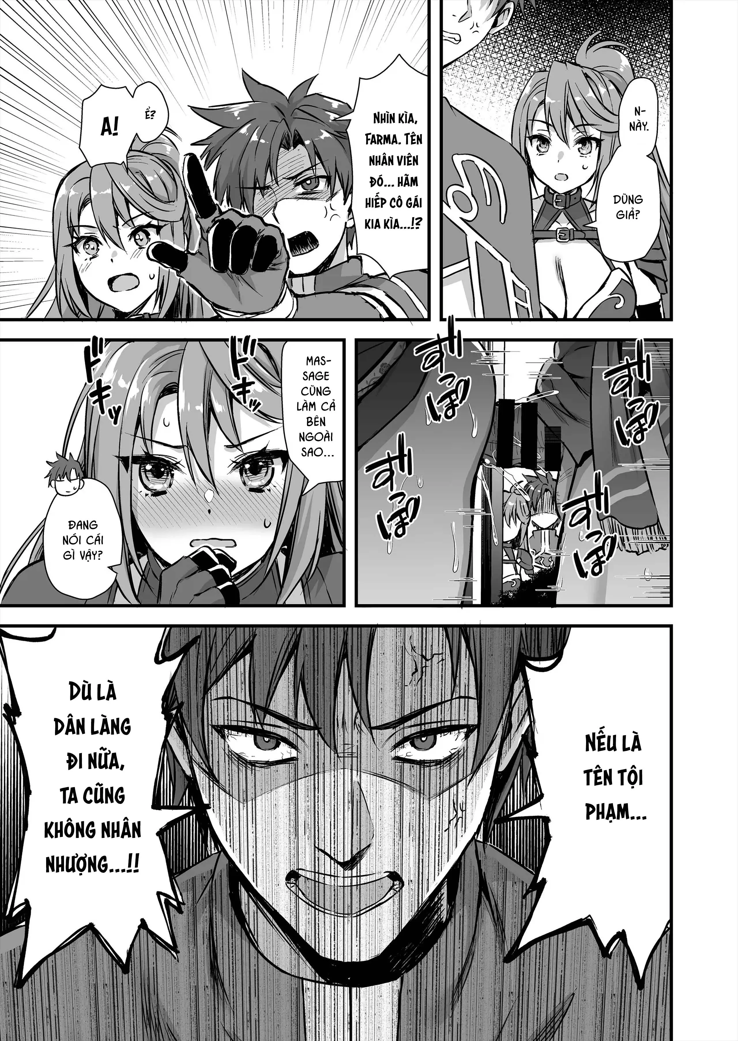HentaiVN.net - Ảnh 28 - Để mắt đến nàng Elf nóng bỏng ở thế giới khác - Chap 8