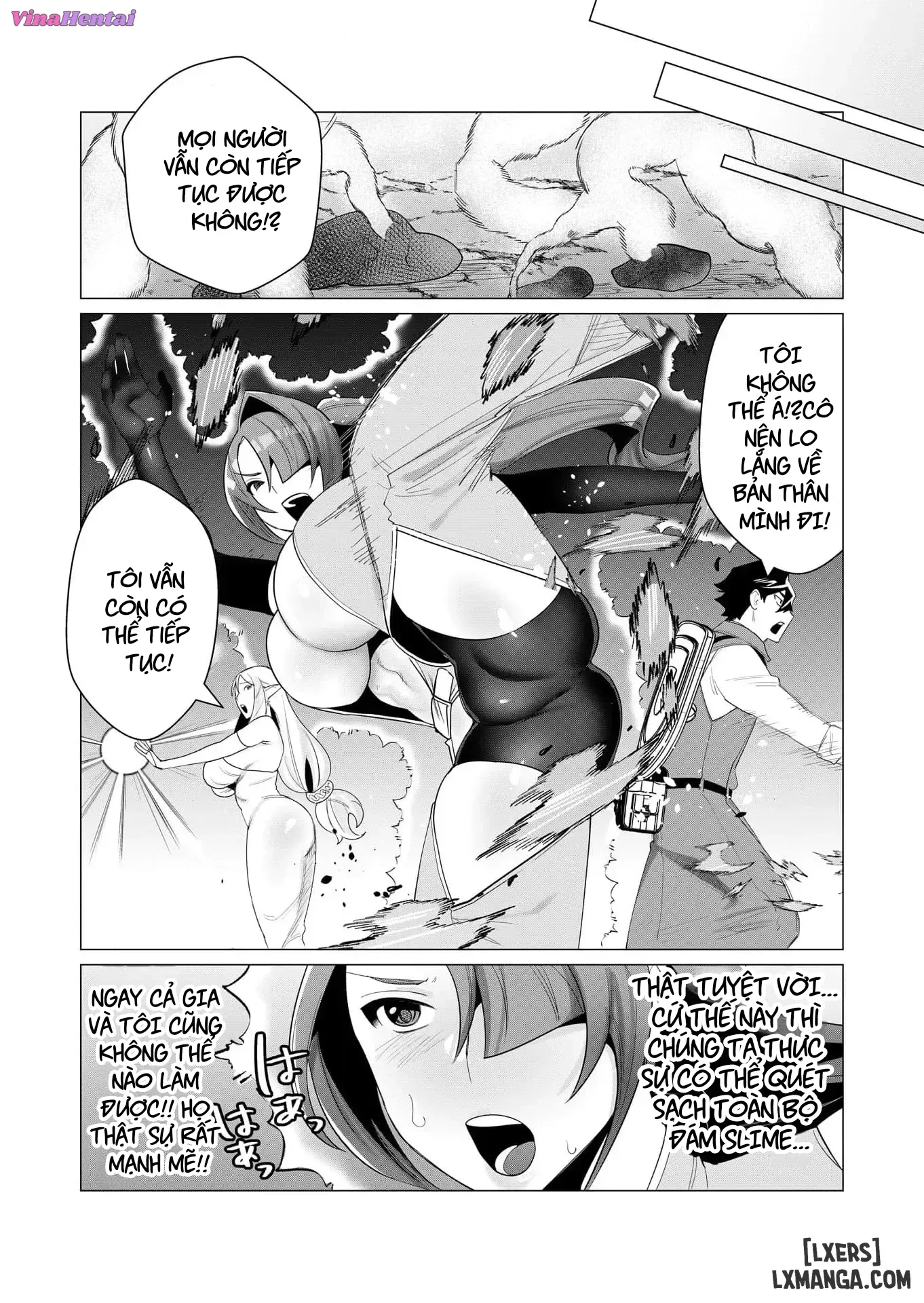 HentaiVN.net - Ảnh 28 - Vị Anh Hùng Muốn “Vợ Người Ta” Làm Phần Thưởng - Chap 2 : Dũng Sĩ x Võ Sư