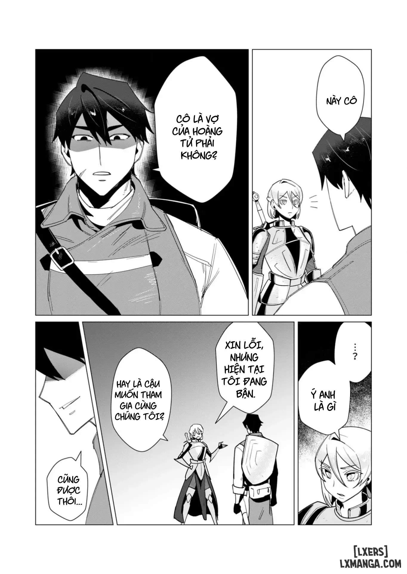 HentaiVN.net - Ảnh 28 - Vị Anh Hùng Muốn “Vợ Người Ta” Làm Phần Thưởng - Chap 10 : Dũng Sĩ x Nữ Hiệp Sĩ x Orc King