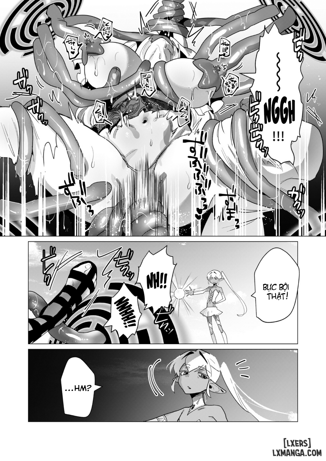 HentaiVN.net - Ảnh 28 - Vị Anh Hùng Muốn “Vợ Người Ta” Làm Phần Thưởng - Chap 17 : Dũng Sĩ và lời nguyền Dark Elf (Phần 4)