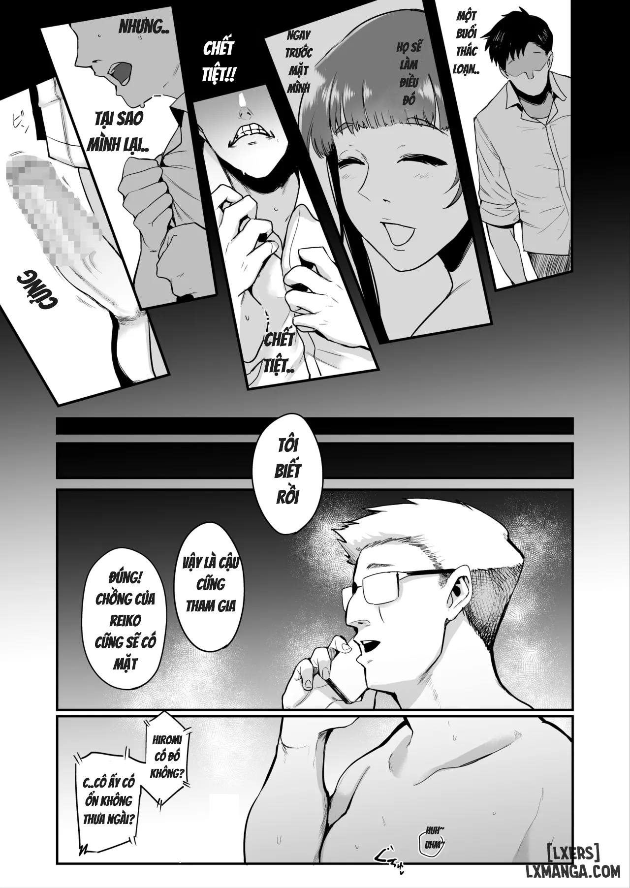 HentaiVN.net - Ảnh 28 - Những con vợ heo nái mang mặt nạ bú cu - Chap 3