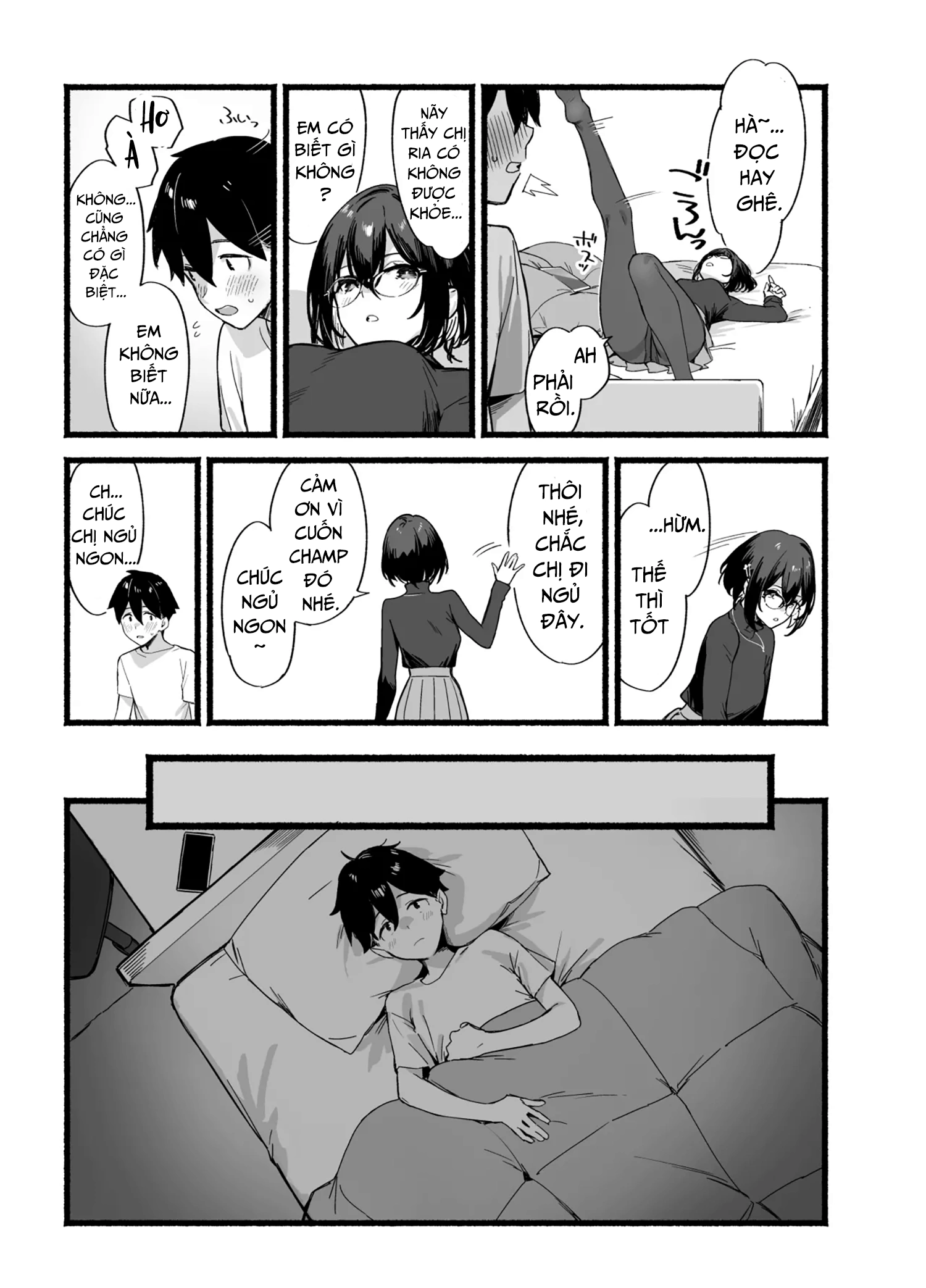 HentaiVN.net - Ảnh 29 - Sister Contrast: Cuộc sống ái ân với những người chị yêu chiều. - Nửa đầu: Chị cả Karia