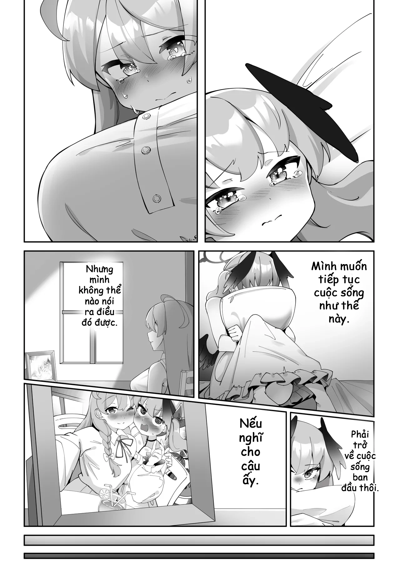 HentaiVN.net - Ảnh 29 - Futanari Koharu-chan vs Hanako-chan Manga - Chap 3