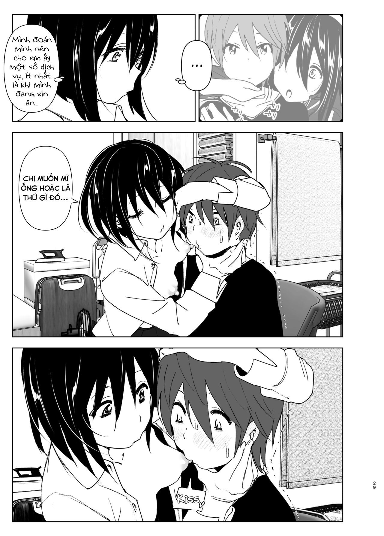 HentaiVN.net - Ảnh 29 - Em muốn ở lại với chị [Itsushika Ibasho ga Kasanatte] - Phần Đầu