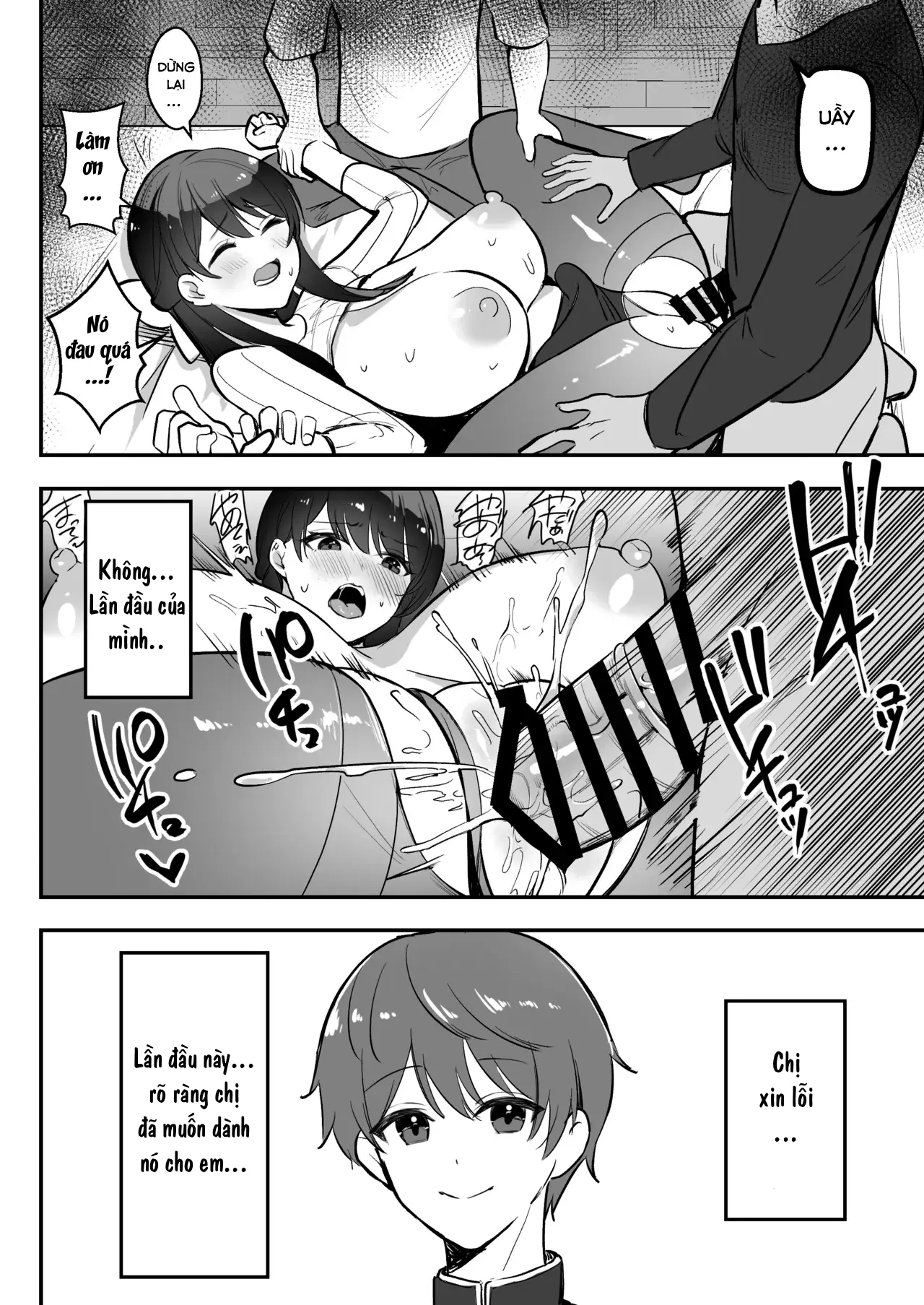 HentaiVN.net - Ảnh 29 - Yêu xa, tôi tự hào về cô bạn gái lớn tuổi hơn mình - Oneshot