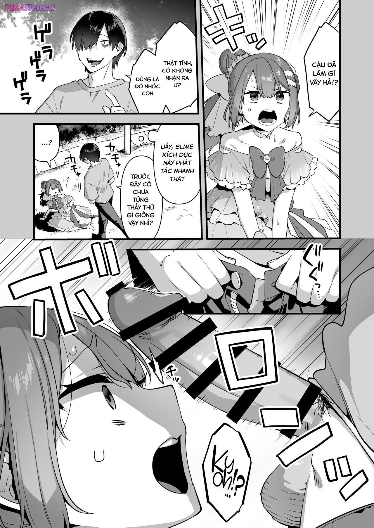 HentaiVN.net - Ảnh 29 - Aku no Tesaki ni Natta node. ~Mahou Shoujo o Ryoujoku Shimasu~ 2 - Chap 1