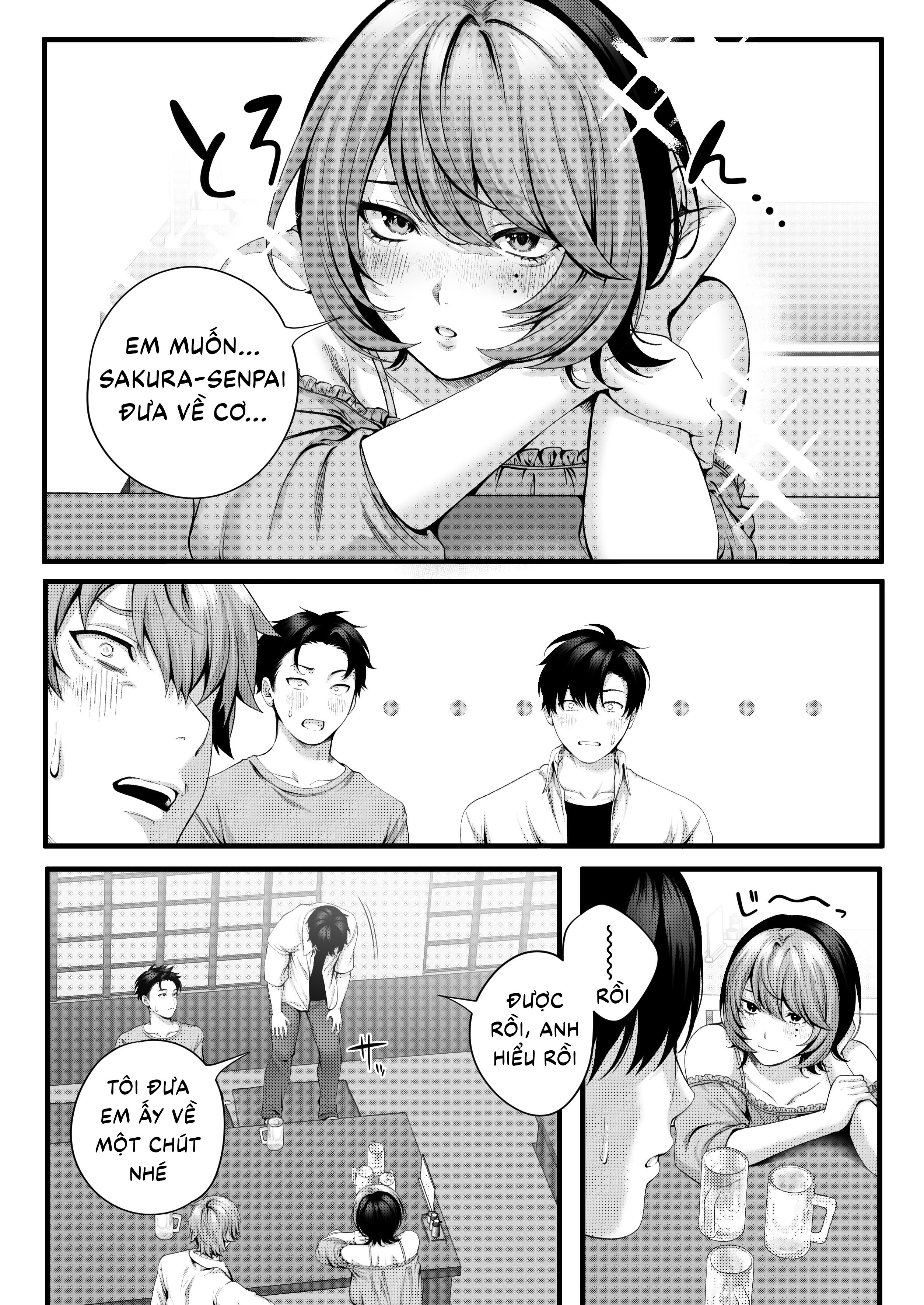 HentaiVN.net - Ảnh 29 - Chuyện tôi hẹn hò với đứa hậu bối lăng nhăng và hỗn xược - Chap 1