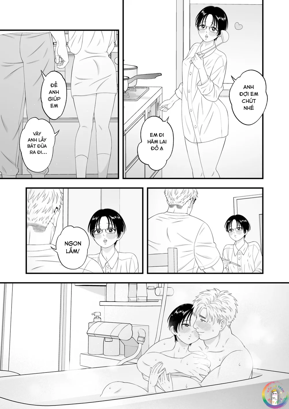 HentaiVN.net - Ảnh 28 - The Sex Boy is Doted On ♡ Loved in Newlywed Sex - Oneshot