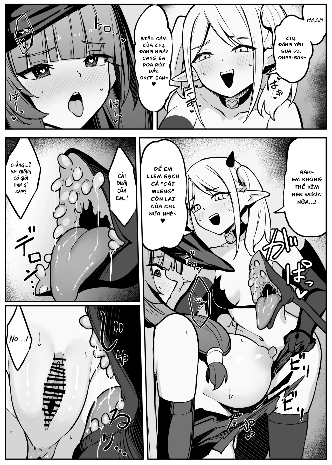 HentaiVN.net - Ảnh 28 - Câu chuyện về nữ phù thủy mạnh nhất bị một succubus mê hoặc và đánh bại. - Oneshot
