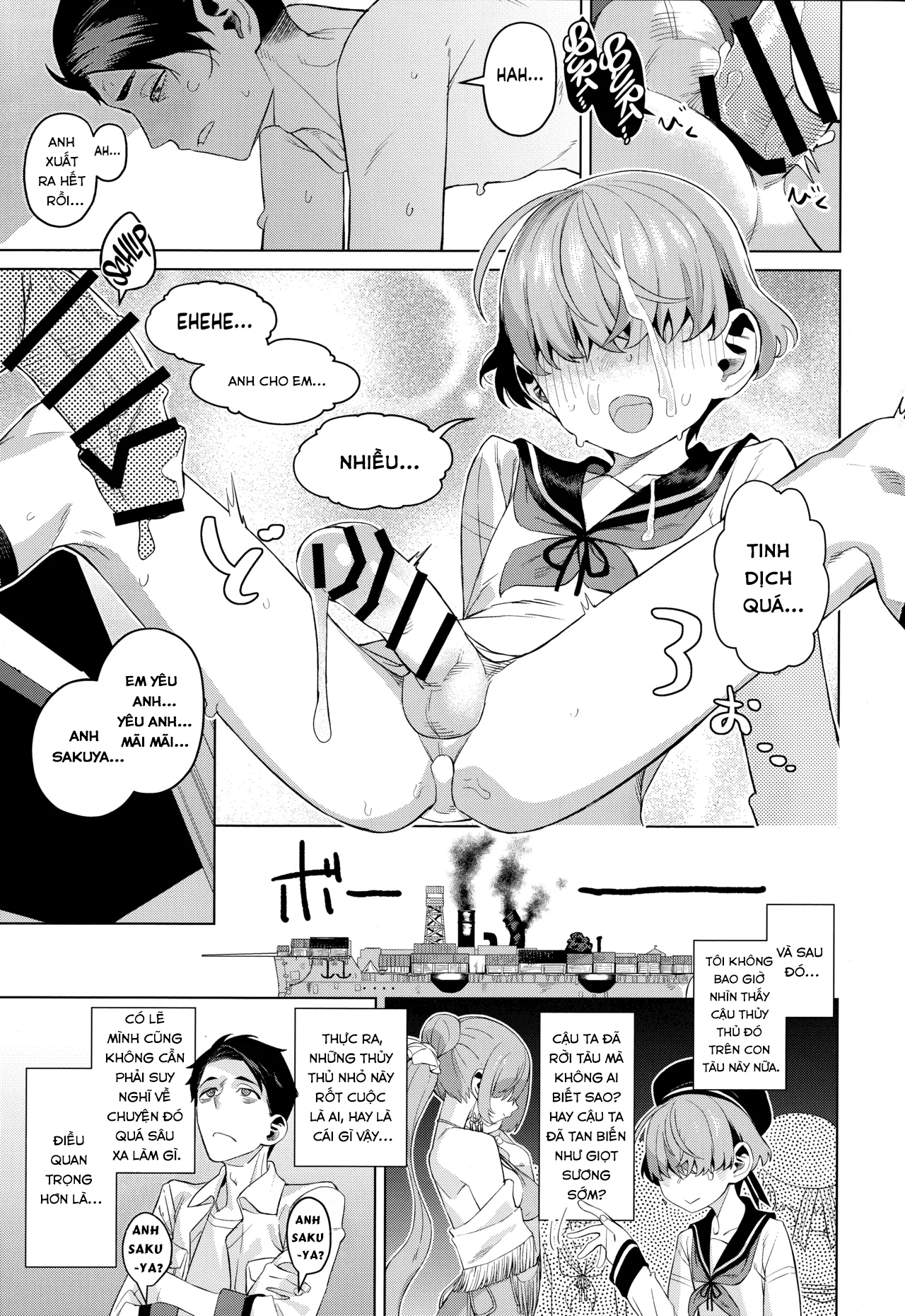 HentaiVN.net - Ảnh 29 - Sự Quyến Rũ Của Một Thủy Thủ - Oneshot