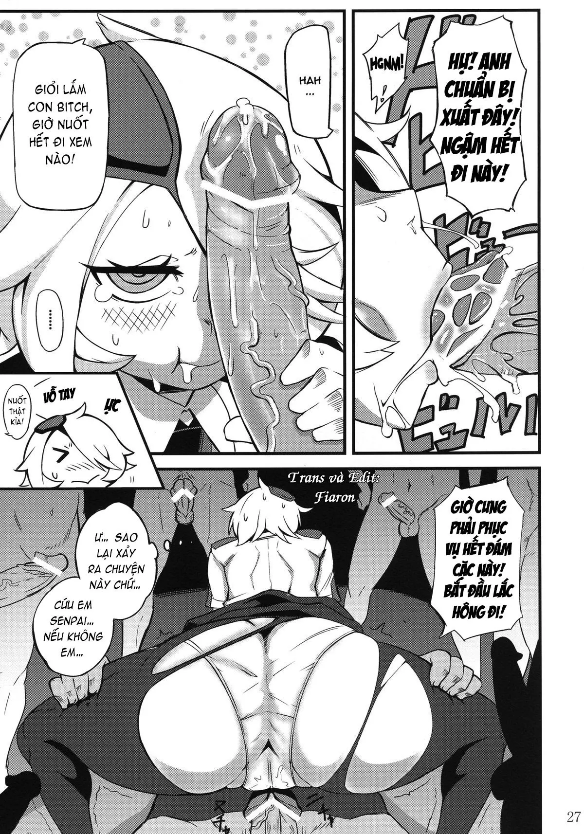 HentaiVN.net - Ảnh 28 - Shinmai Niku Benki Ki〇ko-san | Novice Cum Dump Kiruko - Oneshot