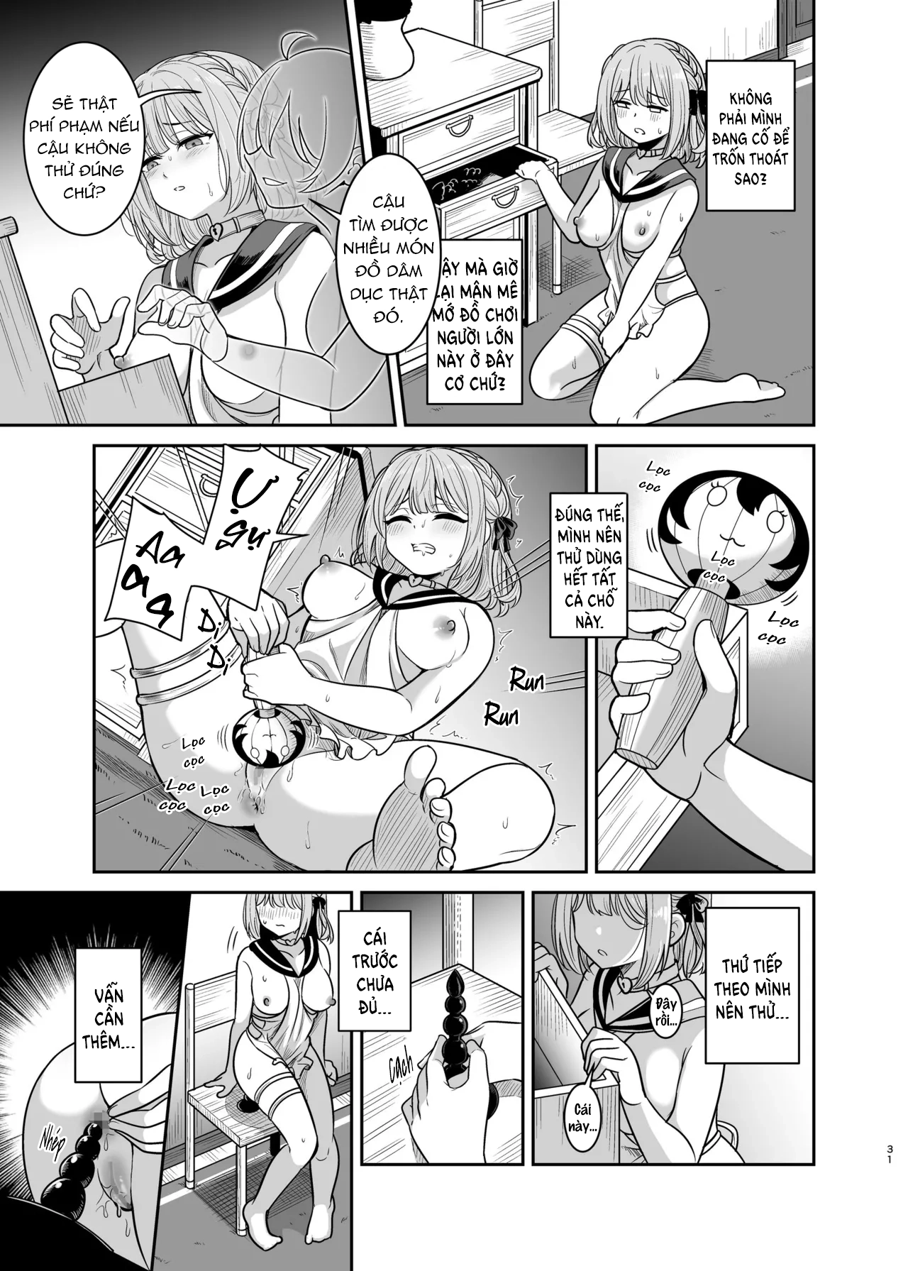 HentaiVN.net - Ảnh 30 - Khoá Huấn Luyện Nô Lệ Tình Dục Của Cô Chủ Yandere - oneshot