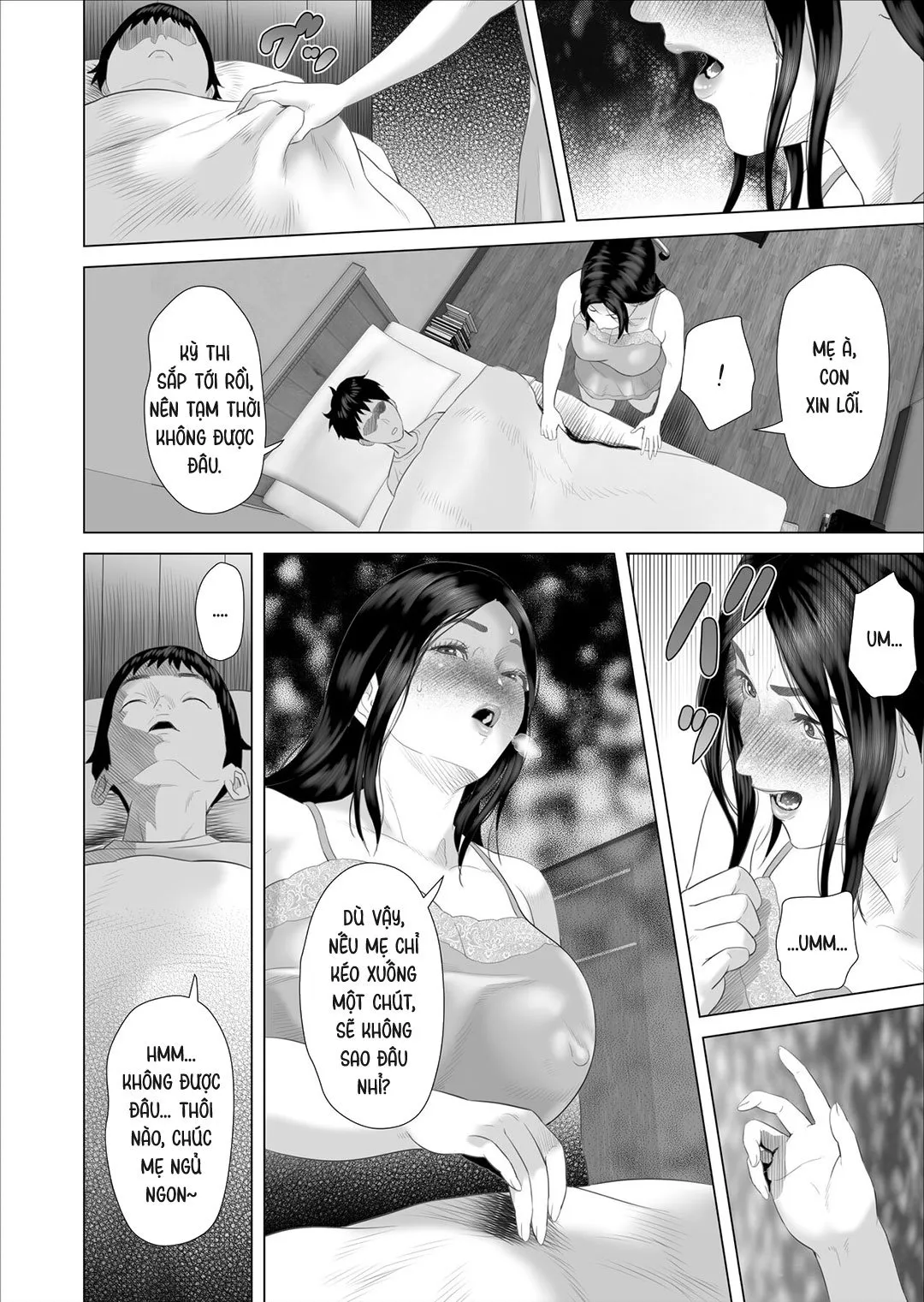 HentaiVN.net - Ảnh 29 - Cách mà tôi có mối quan hệ này với mẹ mình [Boku Ga Okasanto Konna Koto Ni Natchau Hanashi; The Story Of How I Wound Up Like This With My Mother] - Chap 7